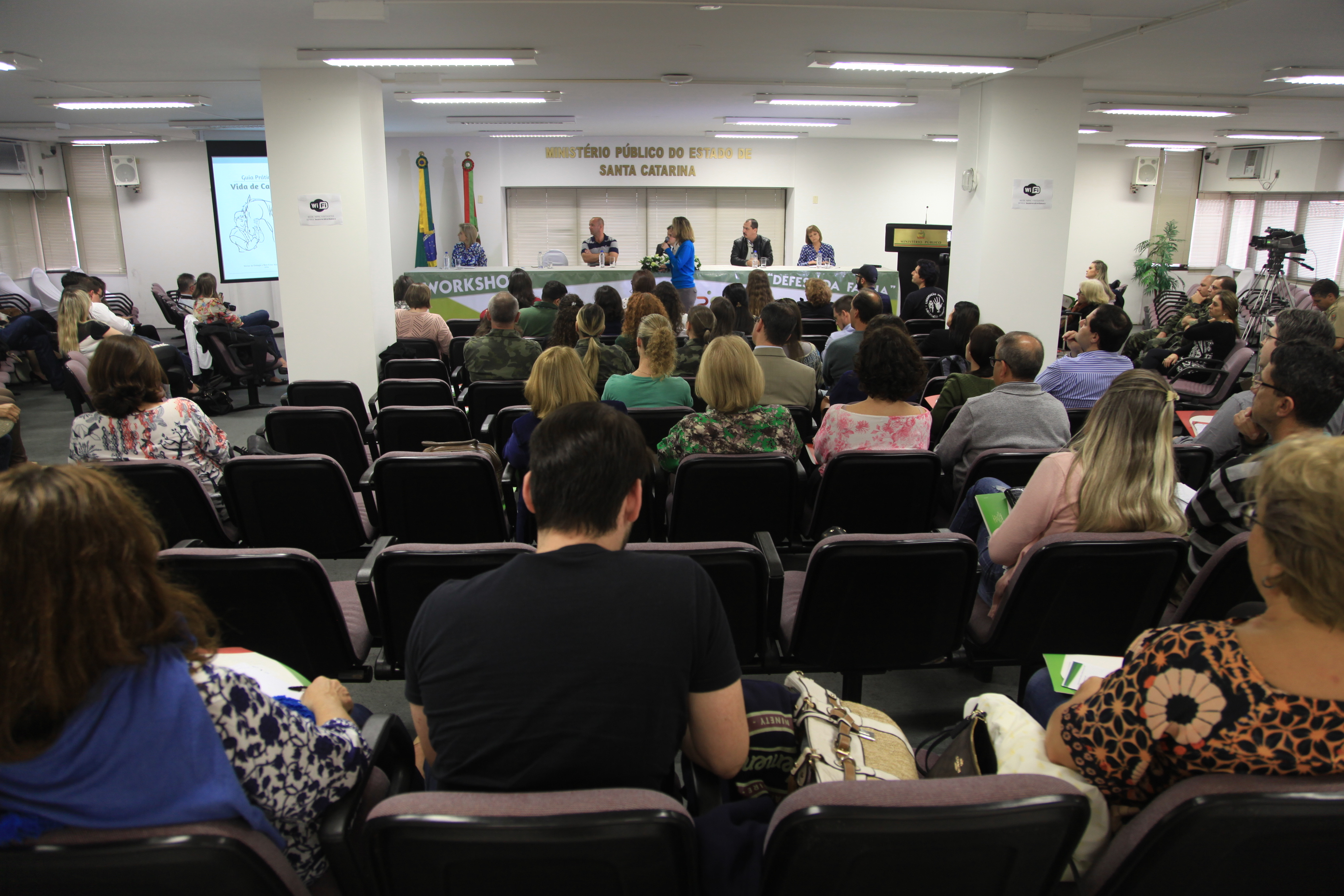 Workshop Proteção e Defesa da Fauna.