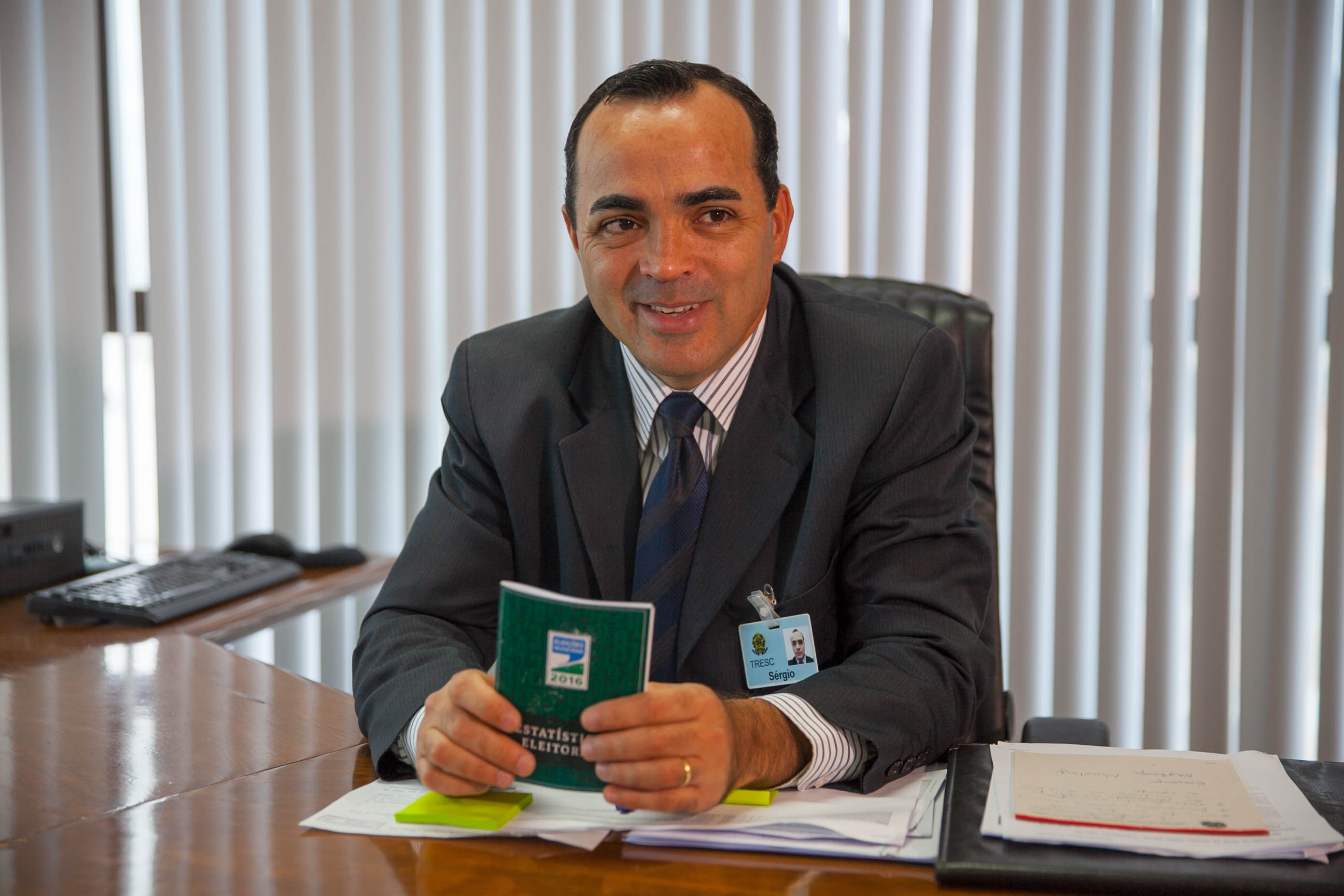 Sérgio Manoel Martins, Diretor Geral do Tribunal Regional Eleitoral