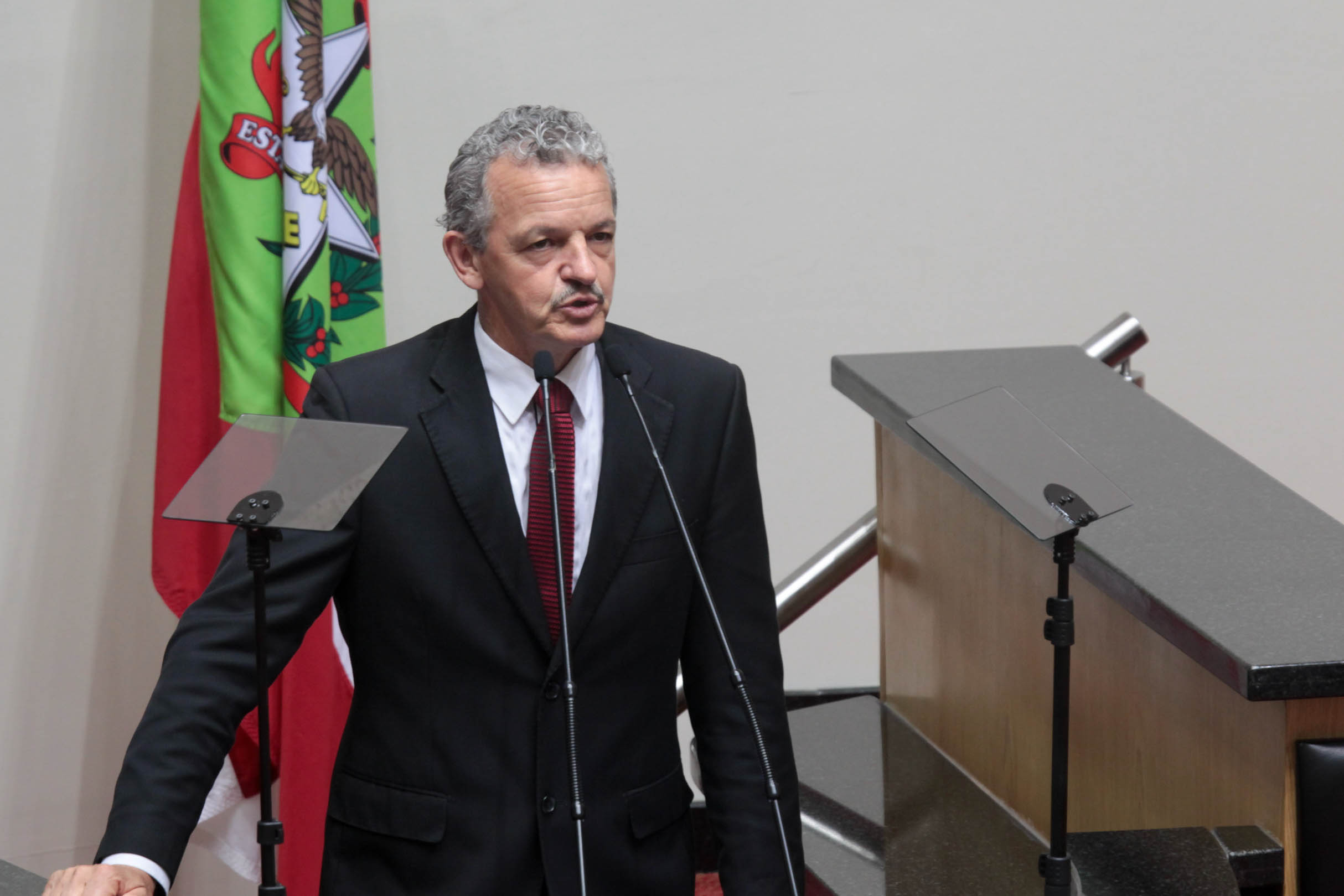 Deputado Dirceu Dresch (PT) - Sessão Ordinária. Foto:Daniella Coriolano/Agência AL