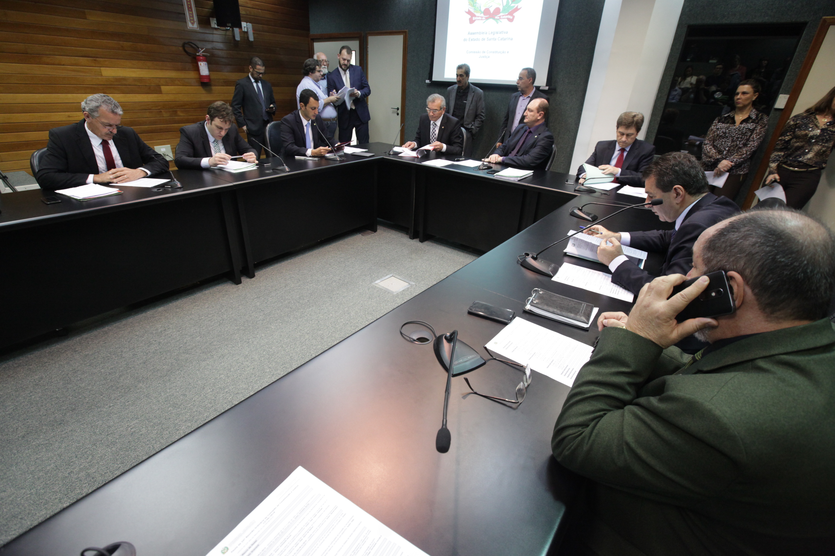 Reunião da Comissão de Constituição e Justiça.