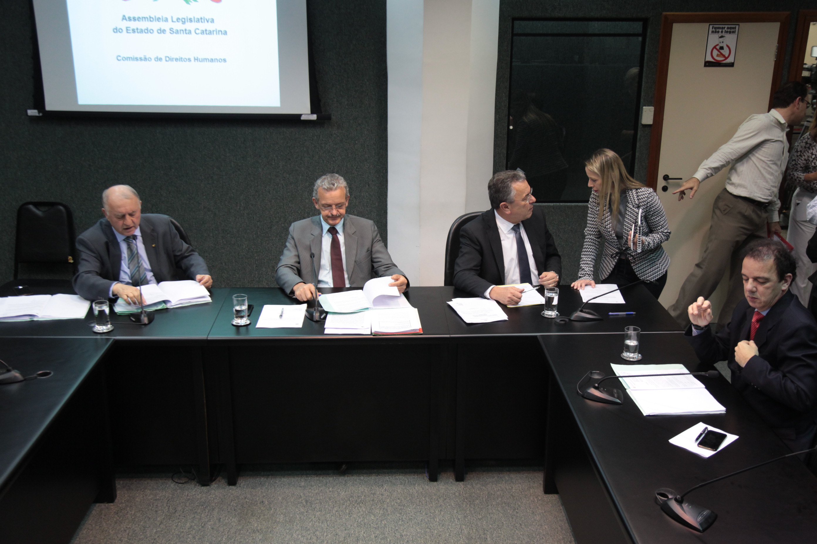 Reunião da Comissão de Direitos Humanos.
