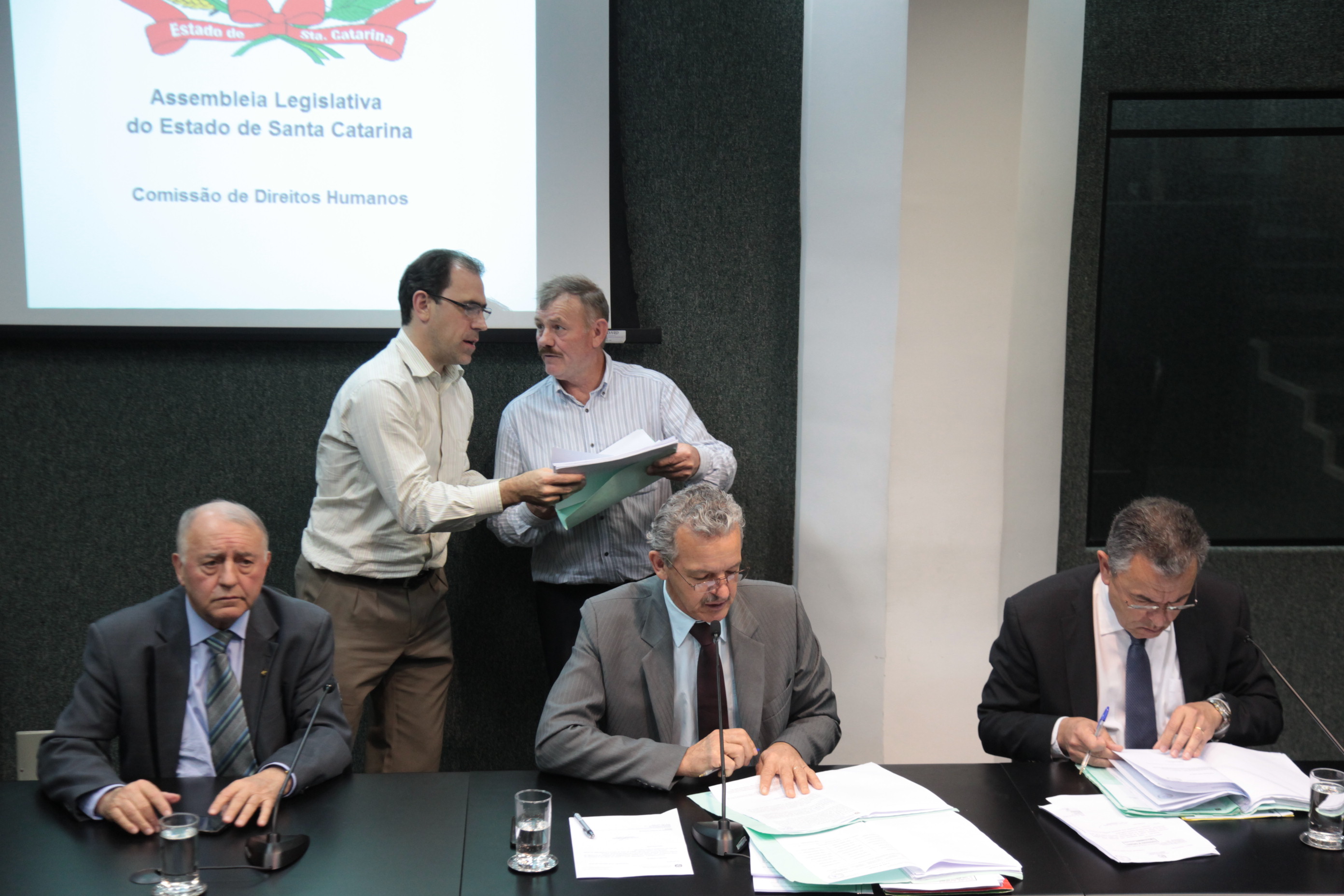 Reunião da Comissão de Direitos Humanos.