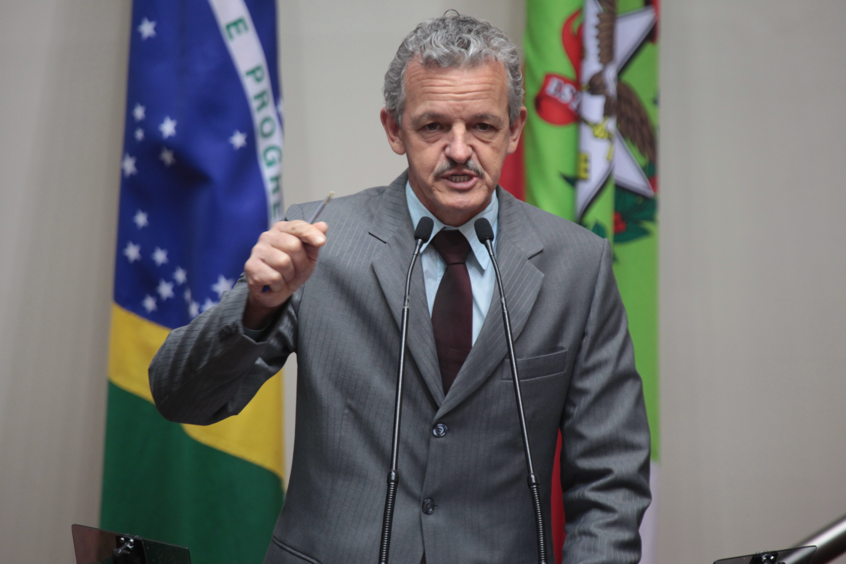 Sessão Ordinária. Deputado Dirceu Dresch (PT)  Foto: Miriam Zomer/Agência AL