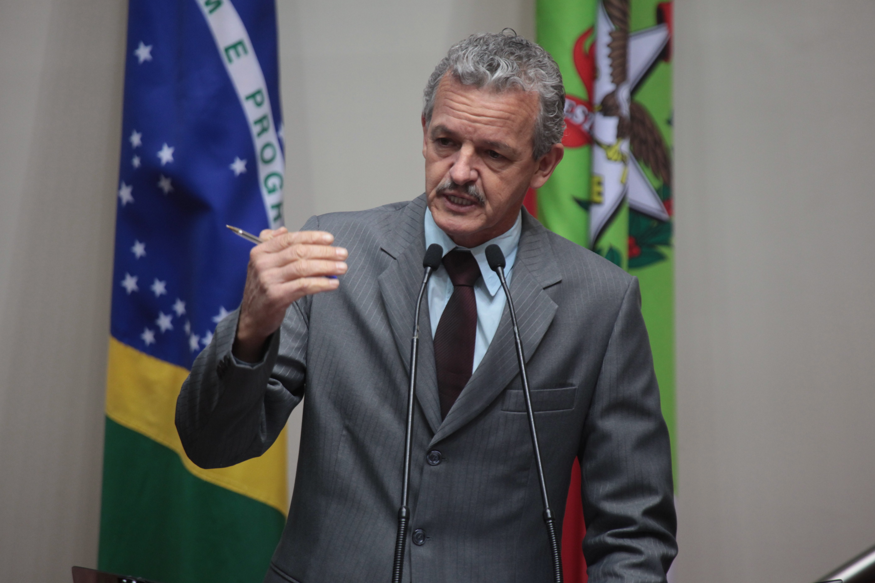 Sessão Ordinária. Deputado Dirceu Dresch (PT) Foto: Miriam Zomer/Agência AL