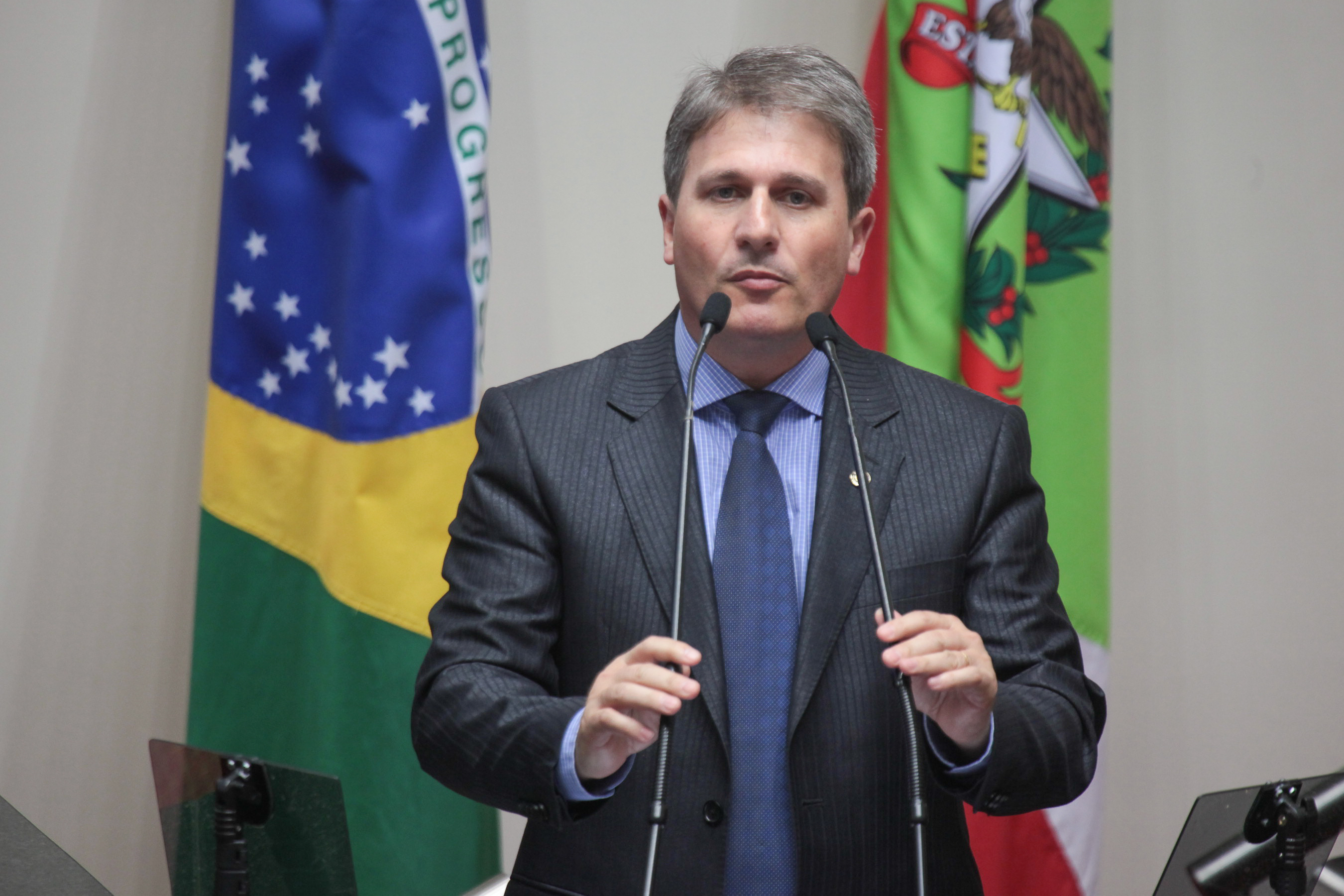 Sessão Ordinária. Deputado Altair Silva (PP) . Foto: Miriam Zomer/Agência AL.