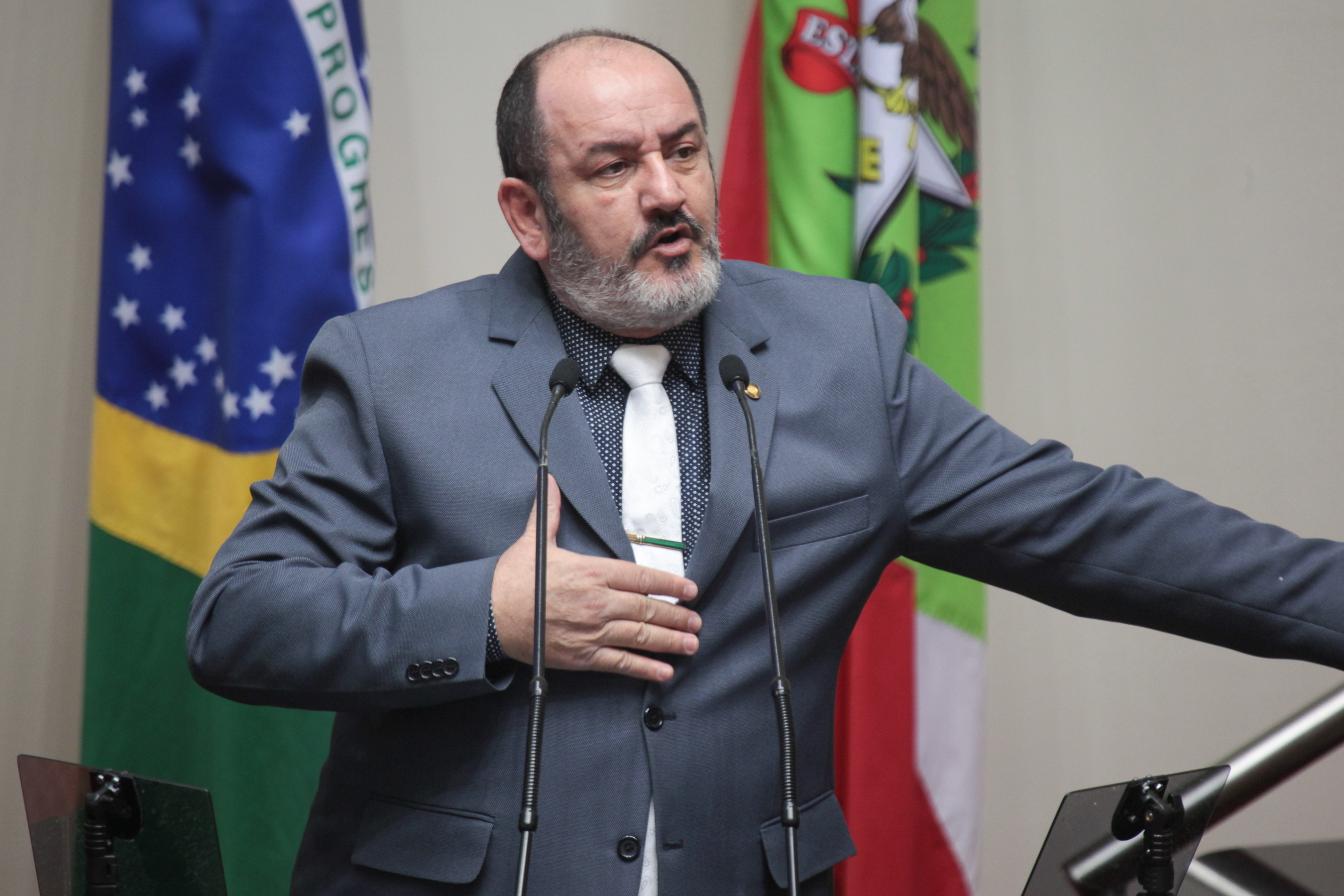 Sessão Ordinária.Deputado Roberto Salum (PRB). Foto: Miriam Zomer/Agência AL.