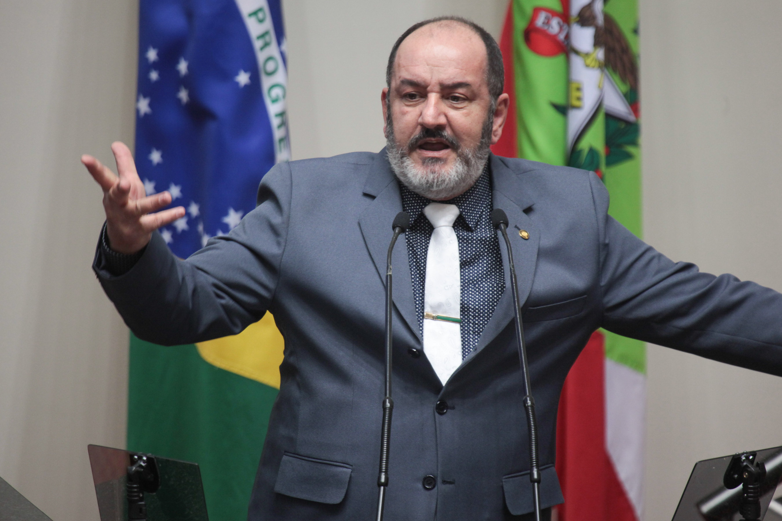 Sessão Ordinária.Deputado Roberto Salum (PRB). Foto: Miriam Zomer/Agência AL.