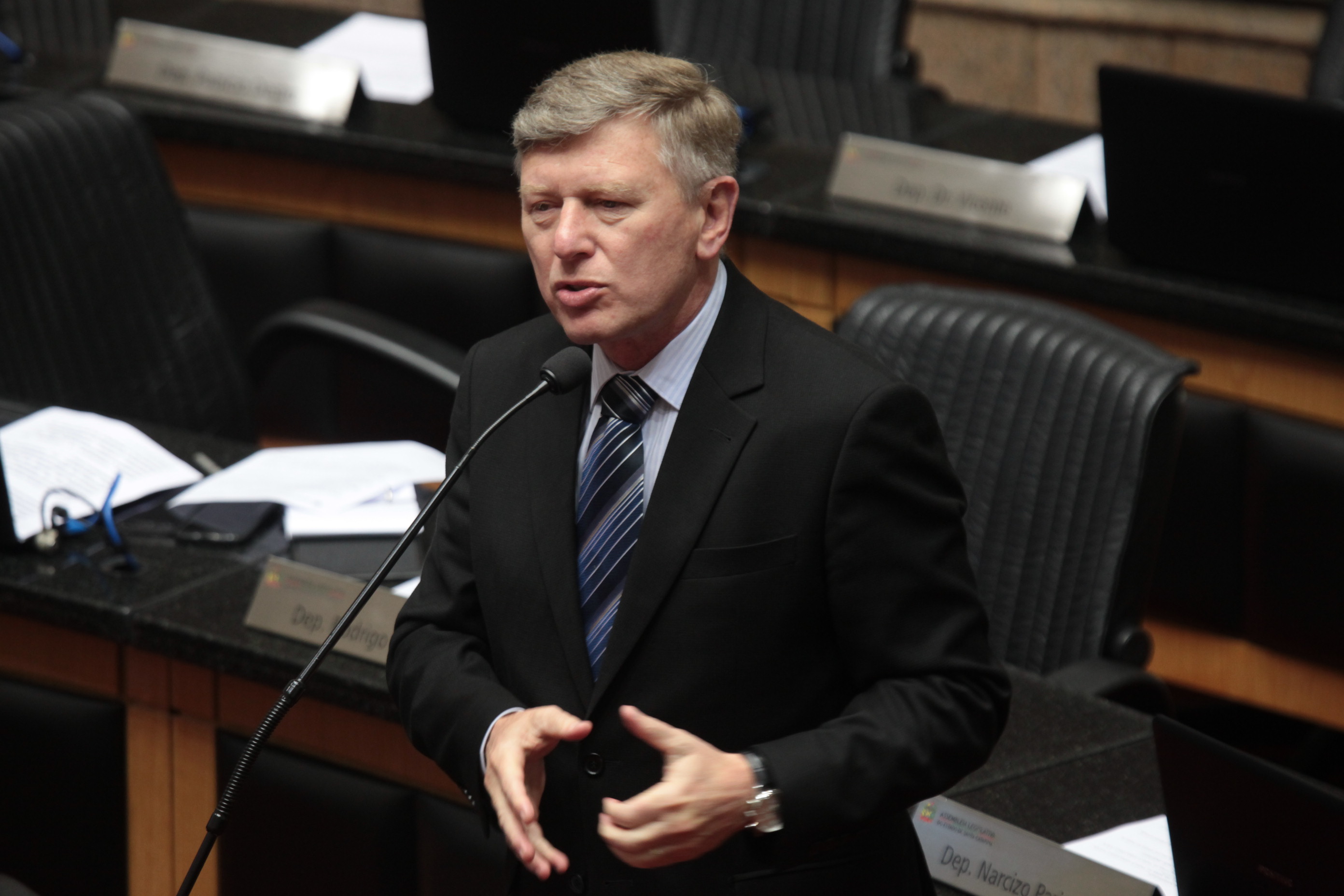 Sessão Ordinária. Deputado Milton Hobus (PSD)
