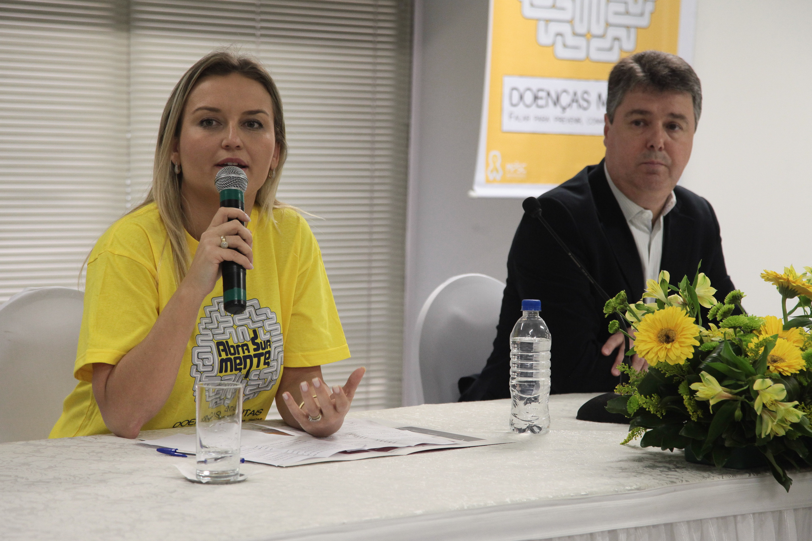 Lançamento da Campanha Setembro Amarelo. Ariadne Carisa Klein Sartori.