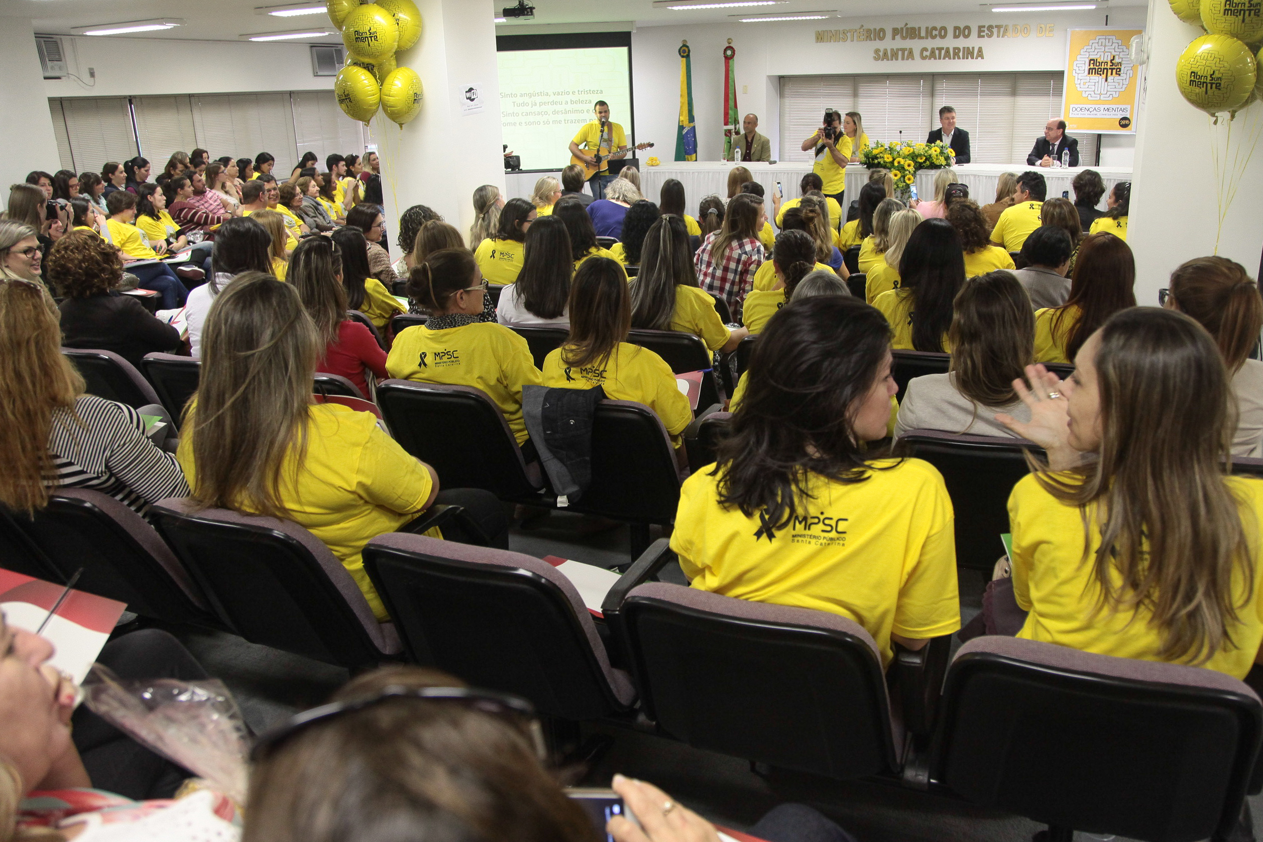 Lançamento da Campanha Setembro Amarelo.