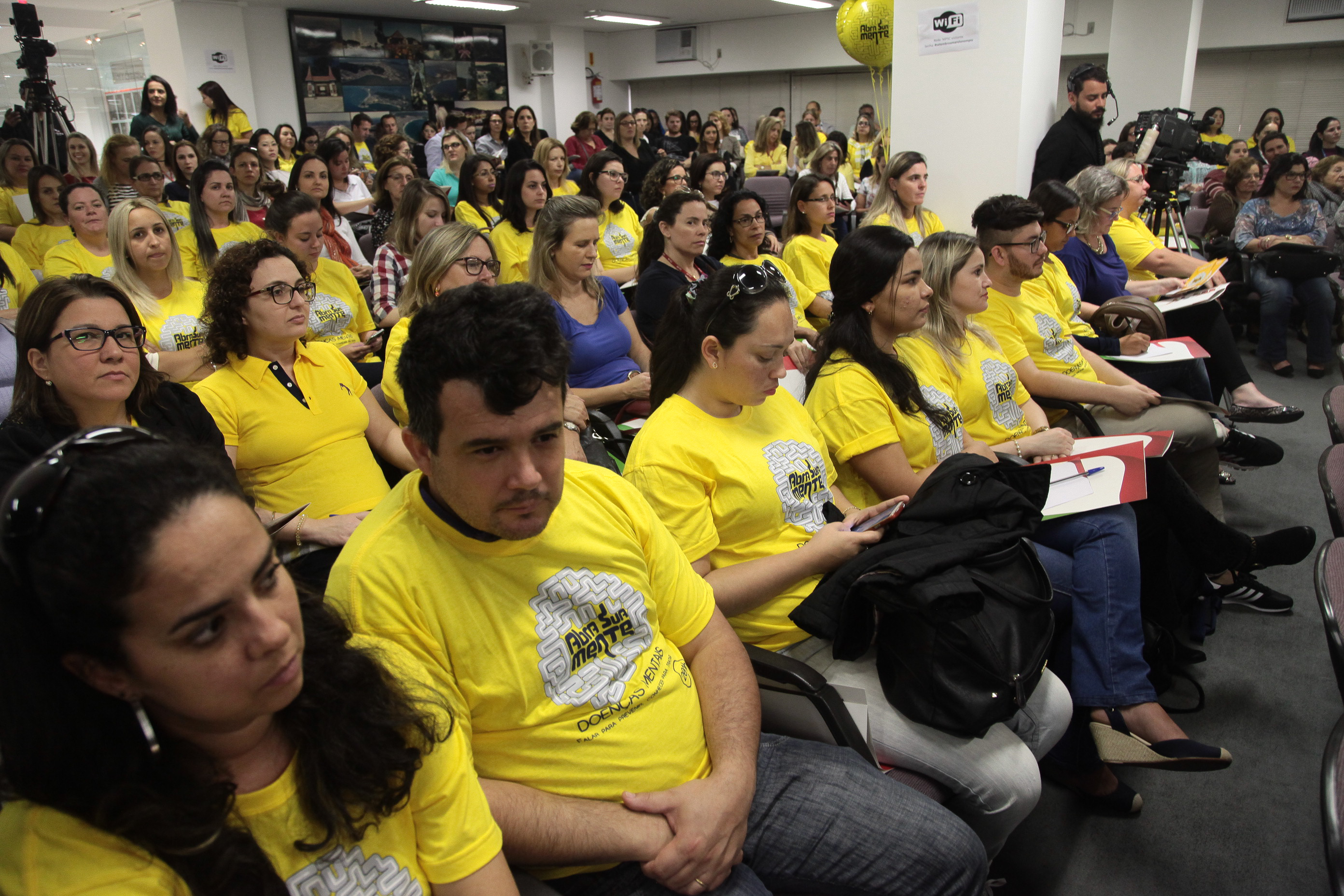 Lançamento da Campanha Setembro Amarelo.