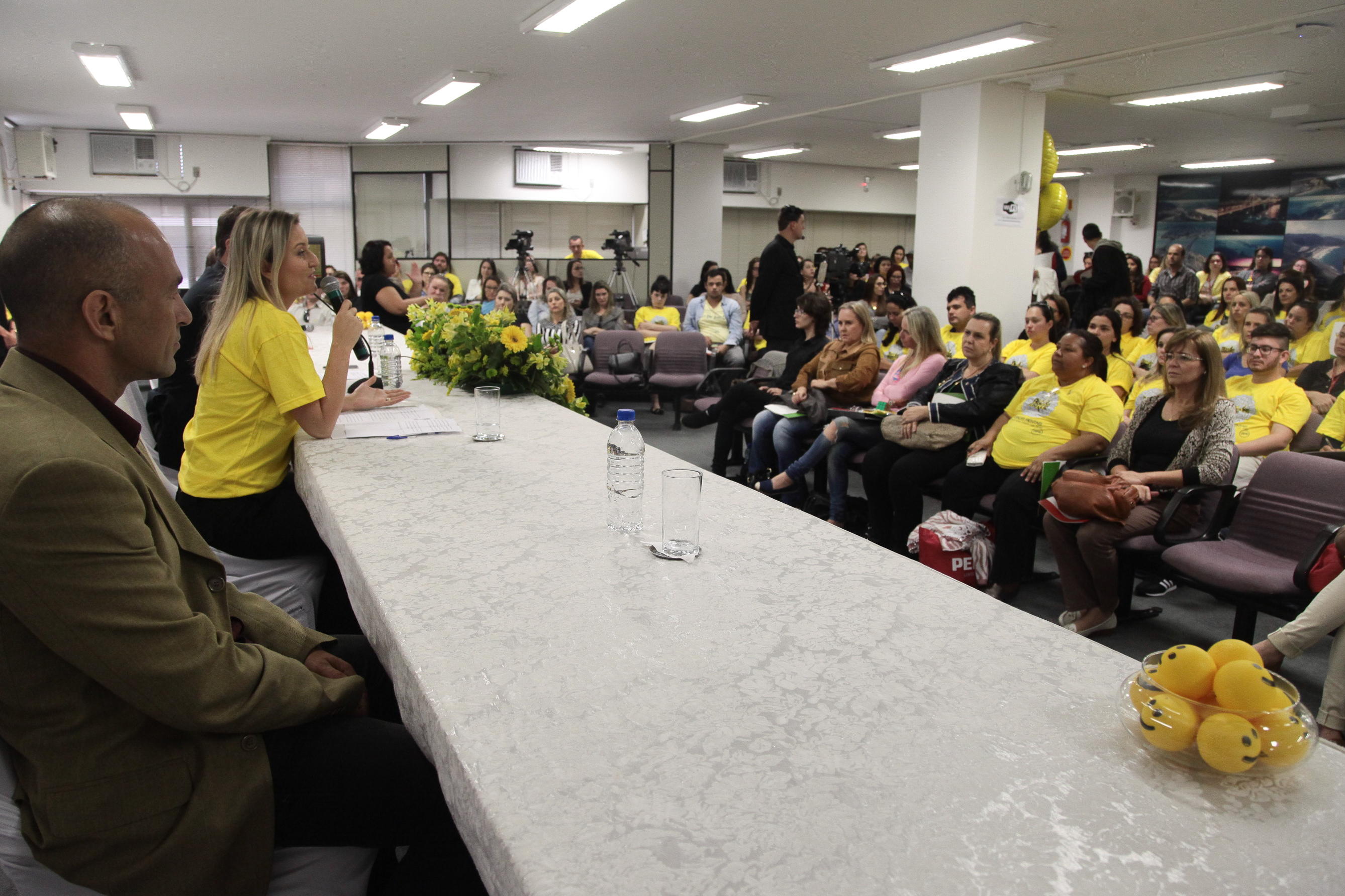 Lançamento da Campanha Setembro Amarelo.