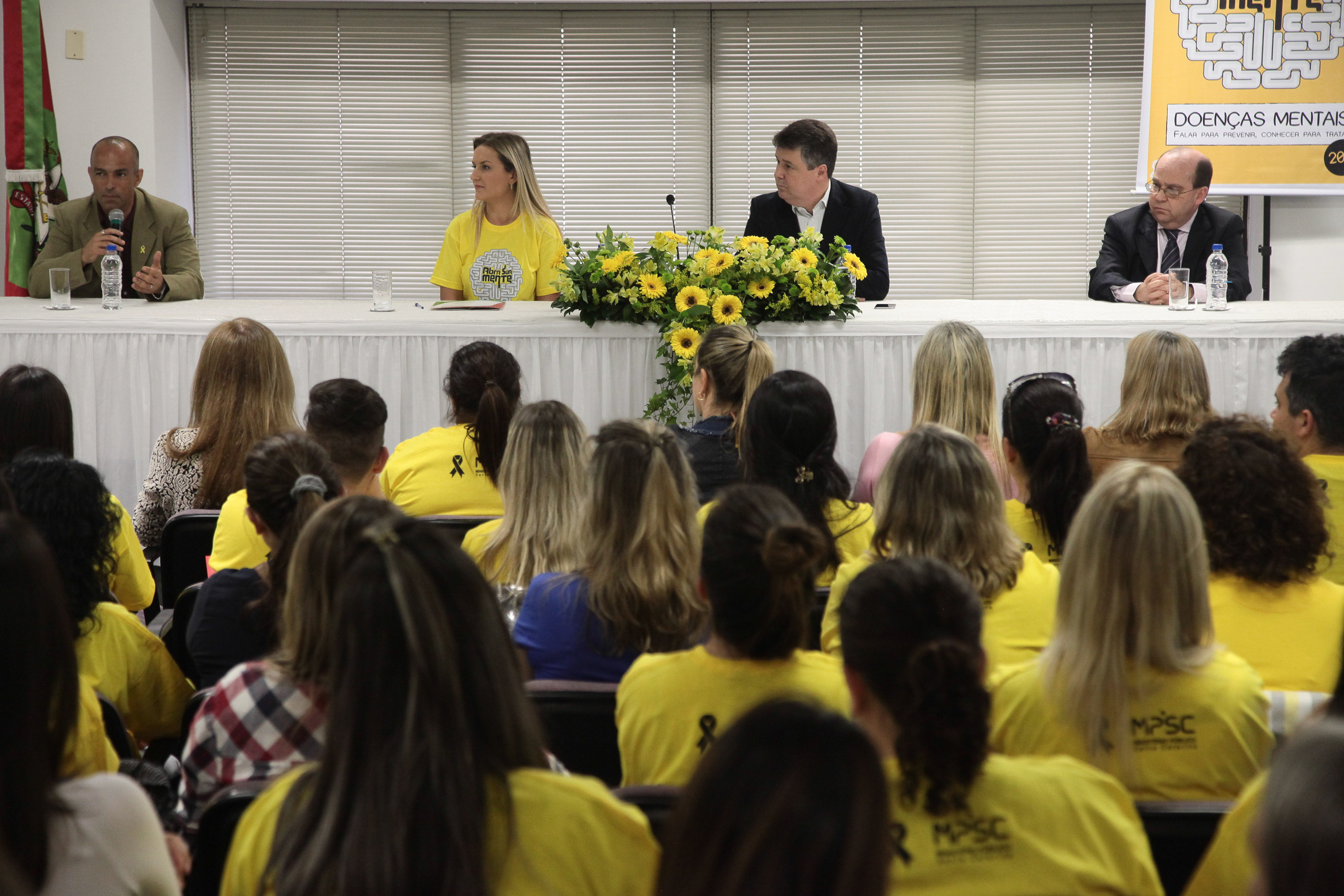 Lançamento da Campanha Setembro Amarelo.