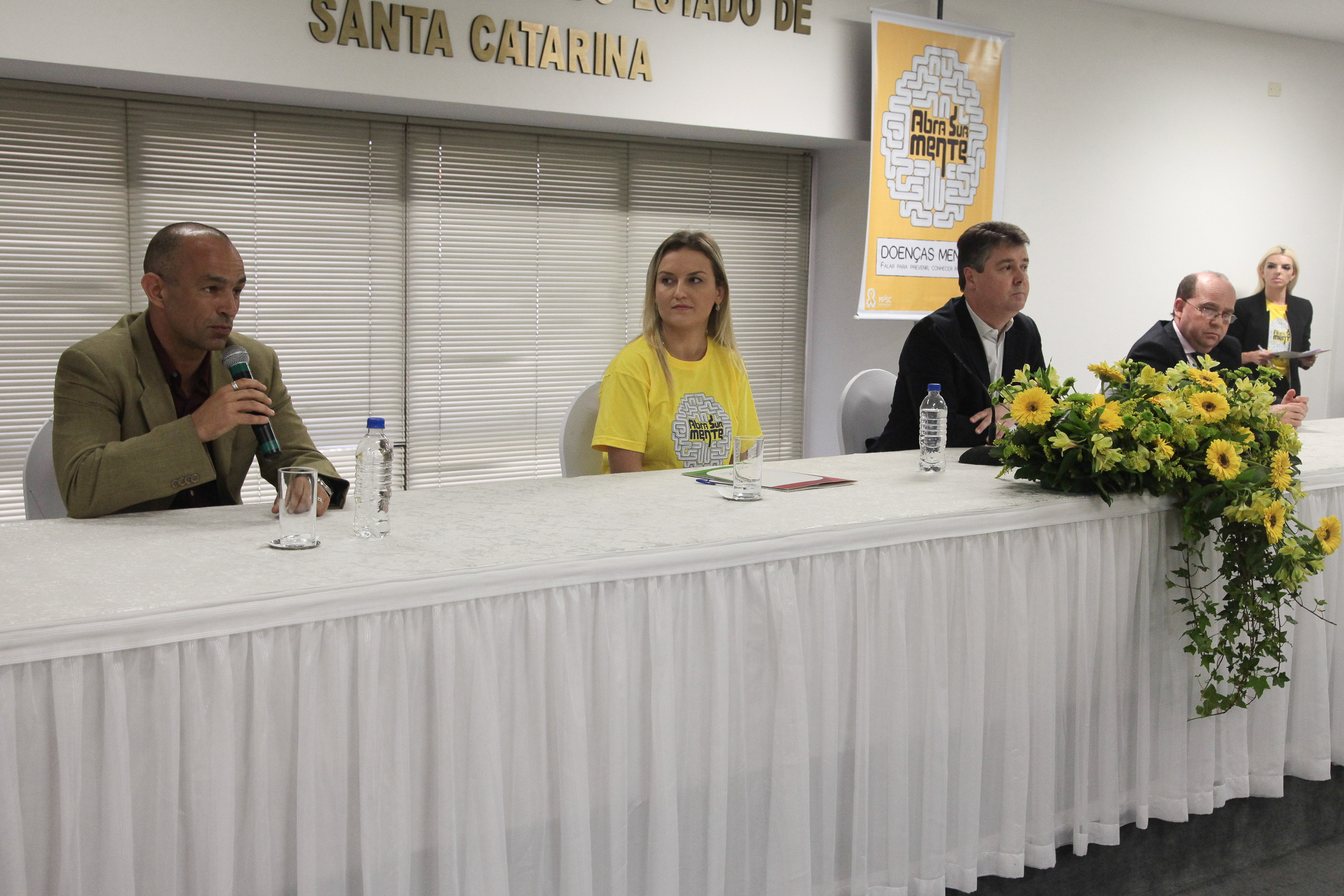 Lançamento da Campanha Setembro Amarelo.