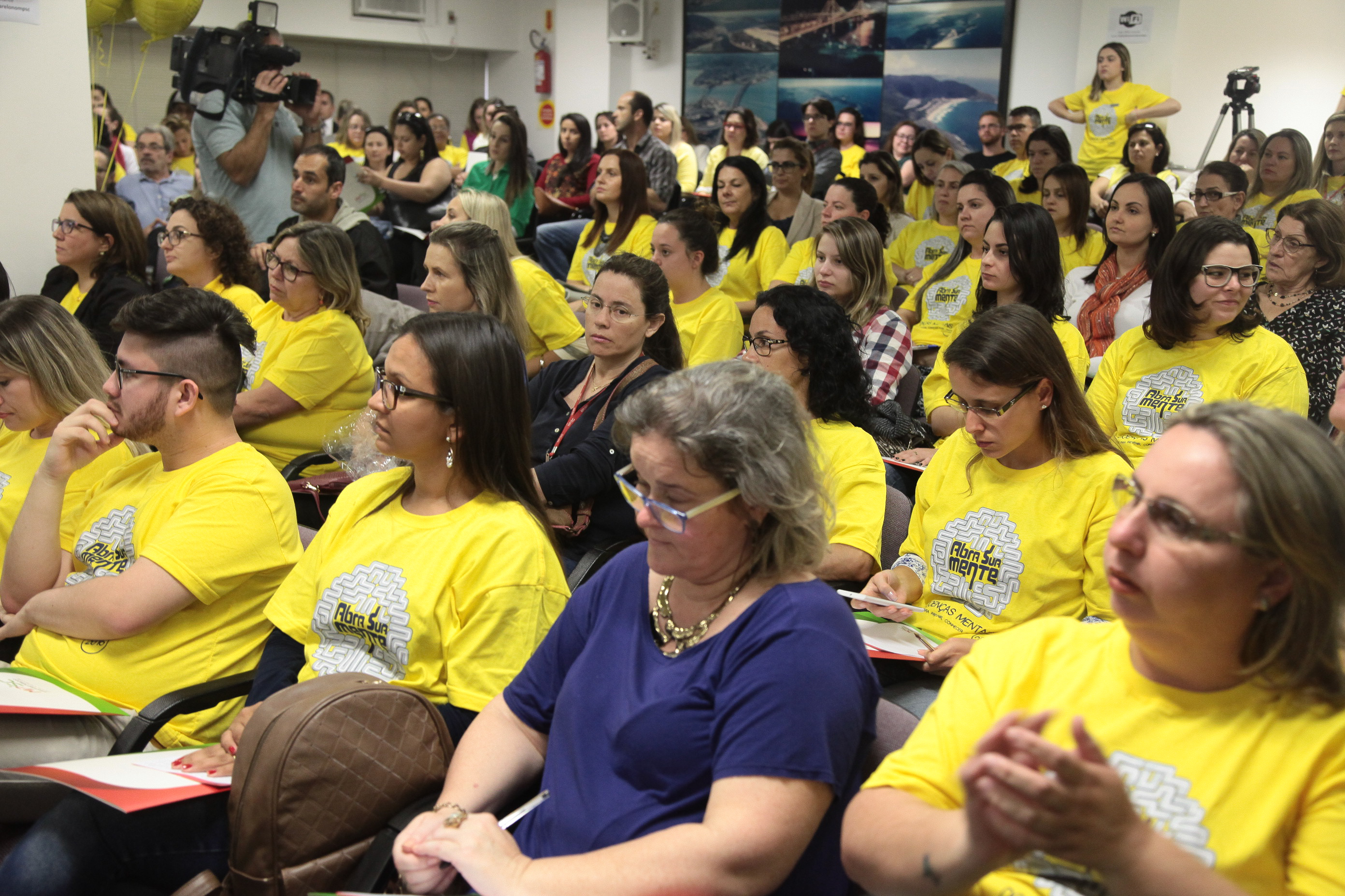 Lançamento da Campanha Setembro Amarelo.