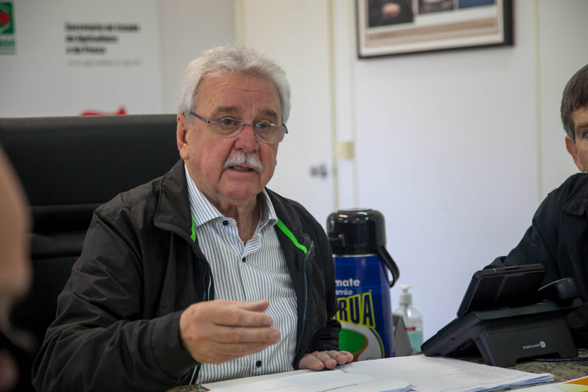 Moacir Sopelsa, secretário de estado da Agricultura e da Pesca