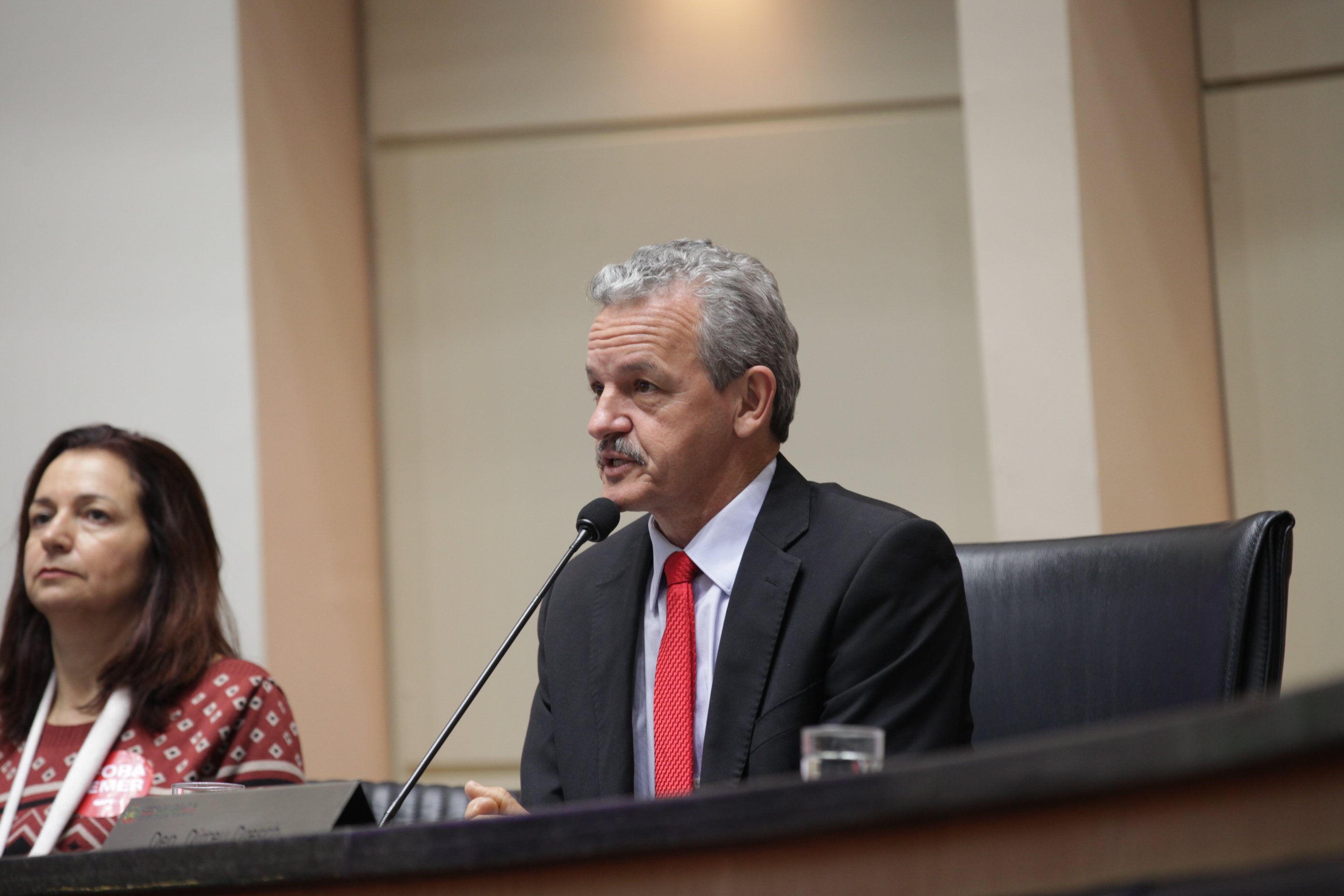 Audiência Pública- Defesa dos Direitos do Trabalhadores. Deputado Dirceu Dresch (PT). Foto: Daniella Coriolano/Agência AL.