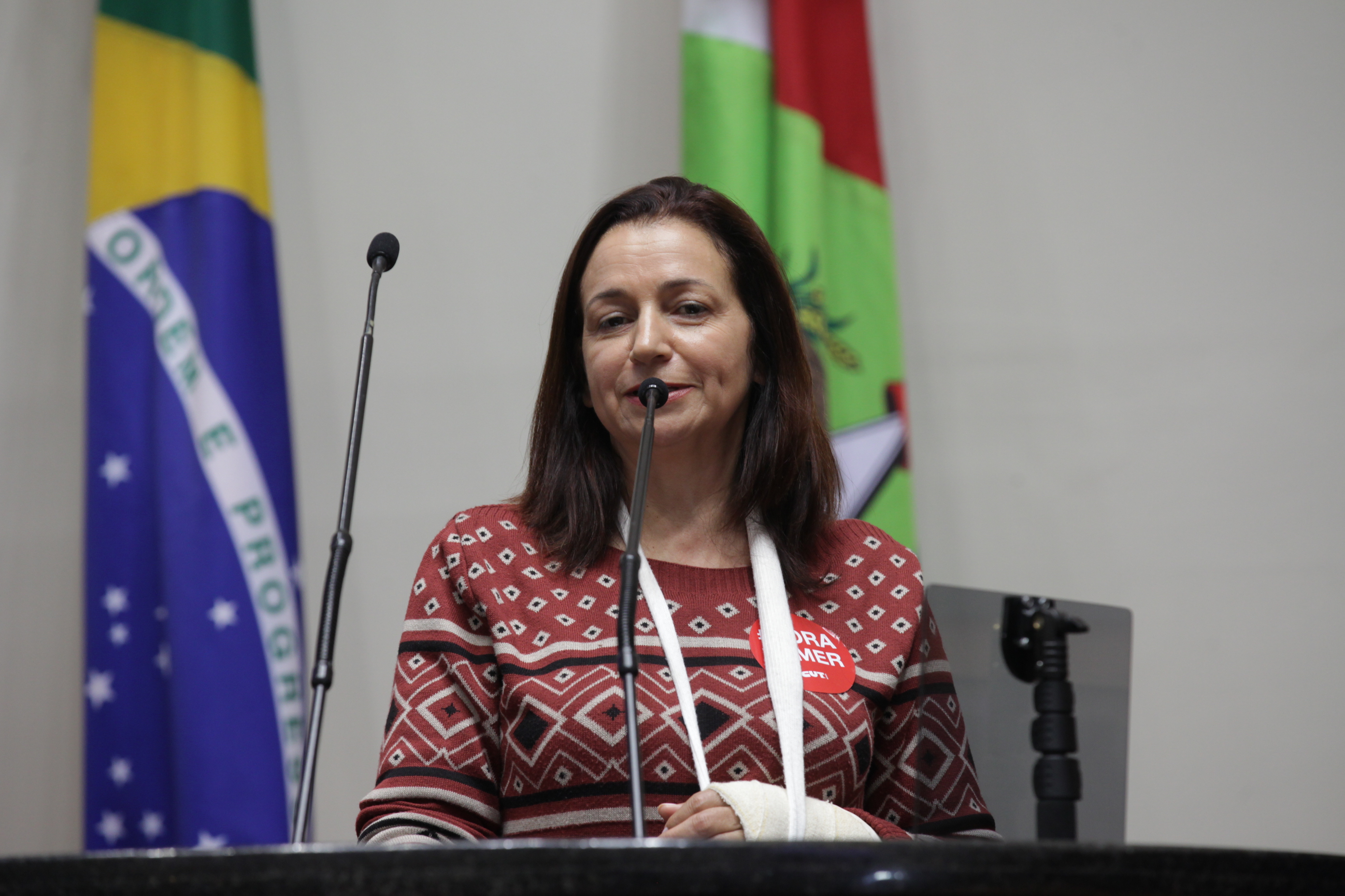 Audiência Pública- Defesa dos Direitos do Trabalhadores. Ana Julia Rodrigues. Foto: Daniella Coriolano/Agência AL.