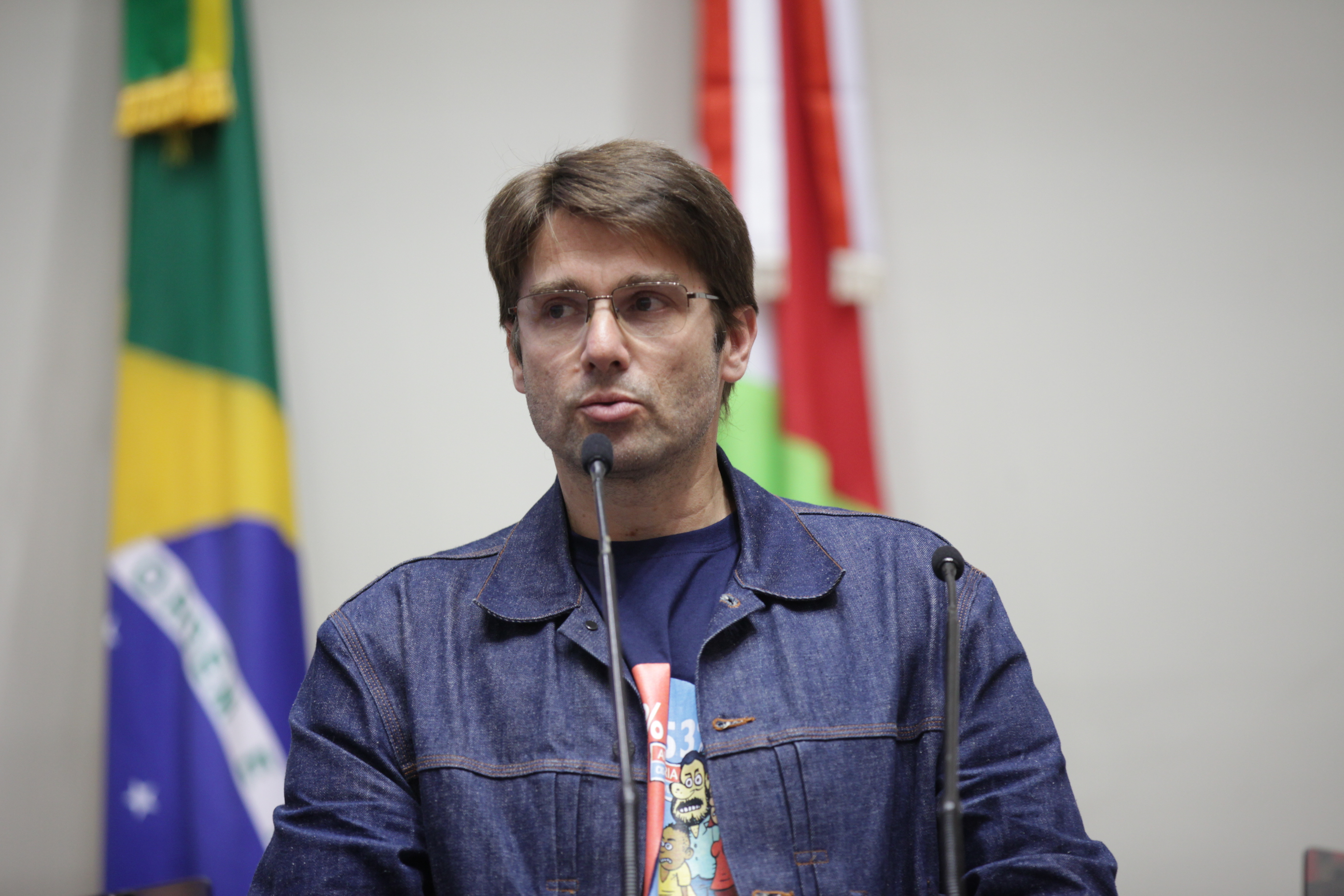 Audiência Pública- Defesa dos Direitos do Trabalhadores. Luciano Veras. Foto: Daniella Coriolano/Agência AL.