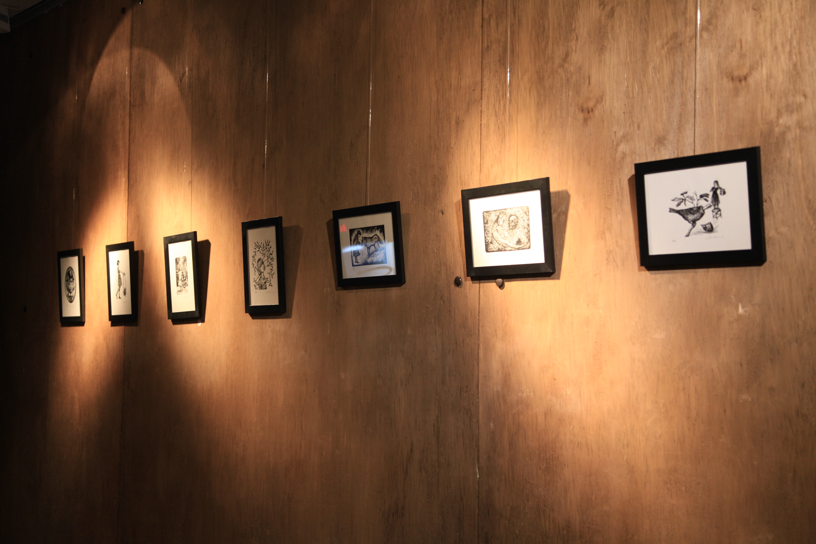 Exposição de Xilogravuras do artista Fabio Dudas.