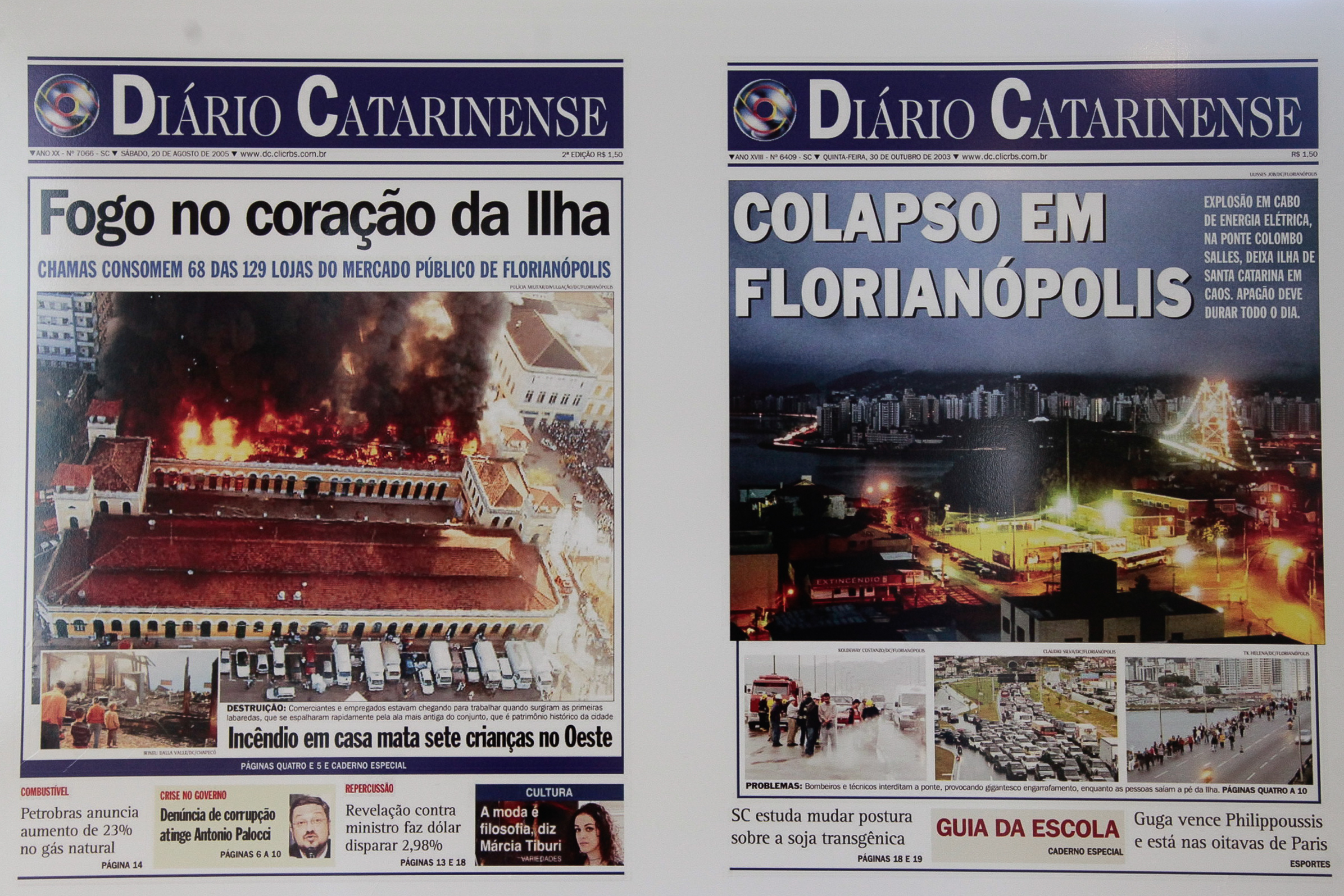 Exposição 90 anos dos Bombeiros Militar.