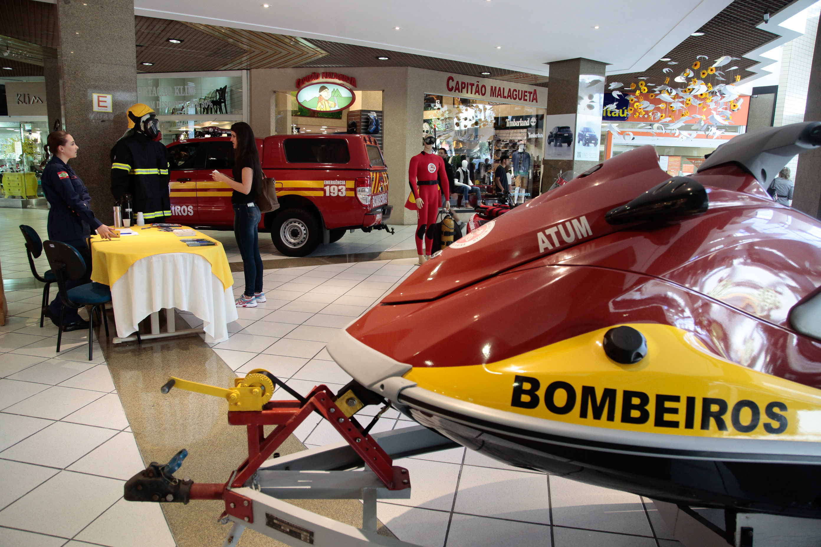 Exposição 90 anos dos Bombeiros Militar.