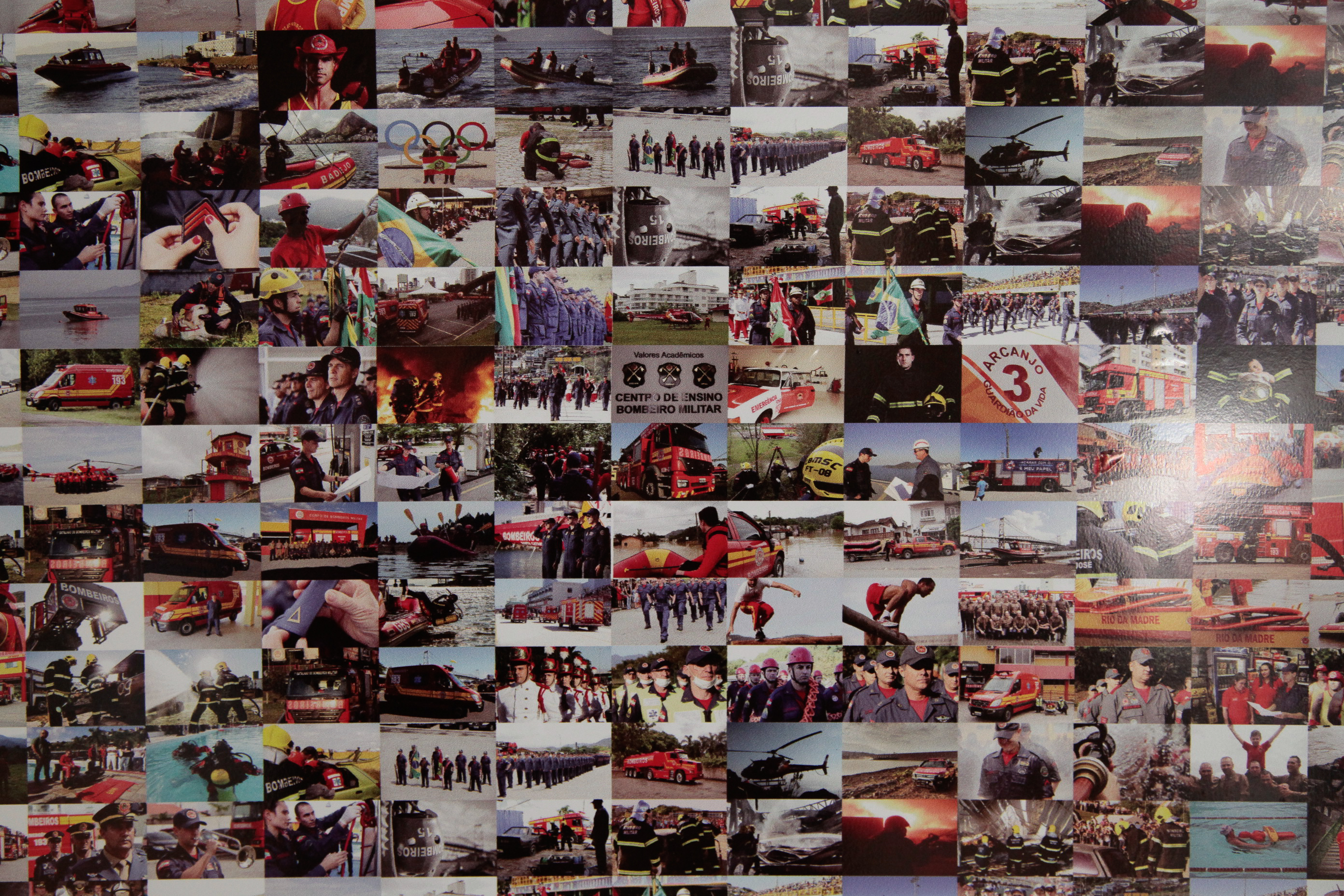 Exposição 90 anos dos Bombeiros Militar.