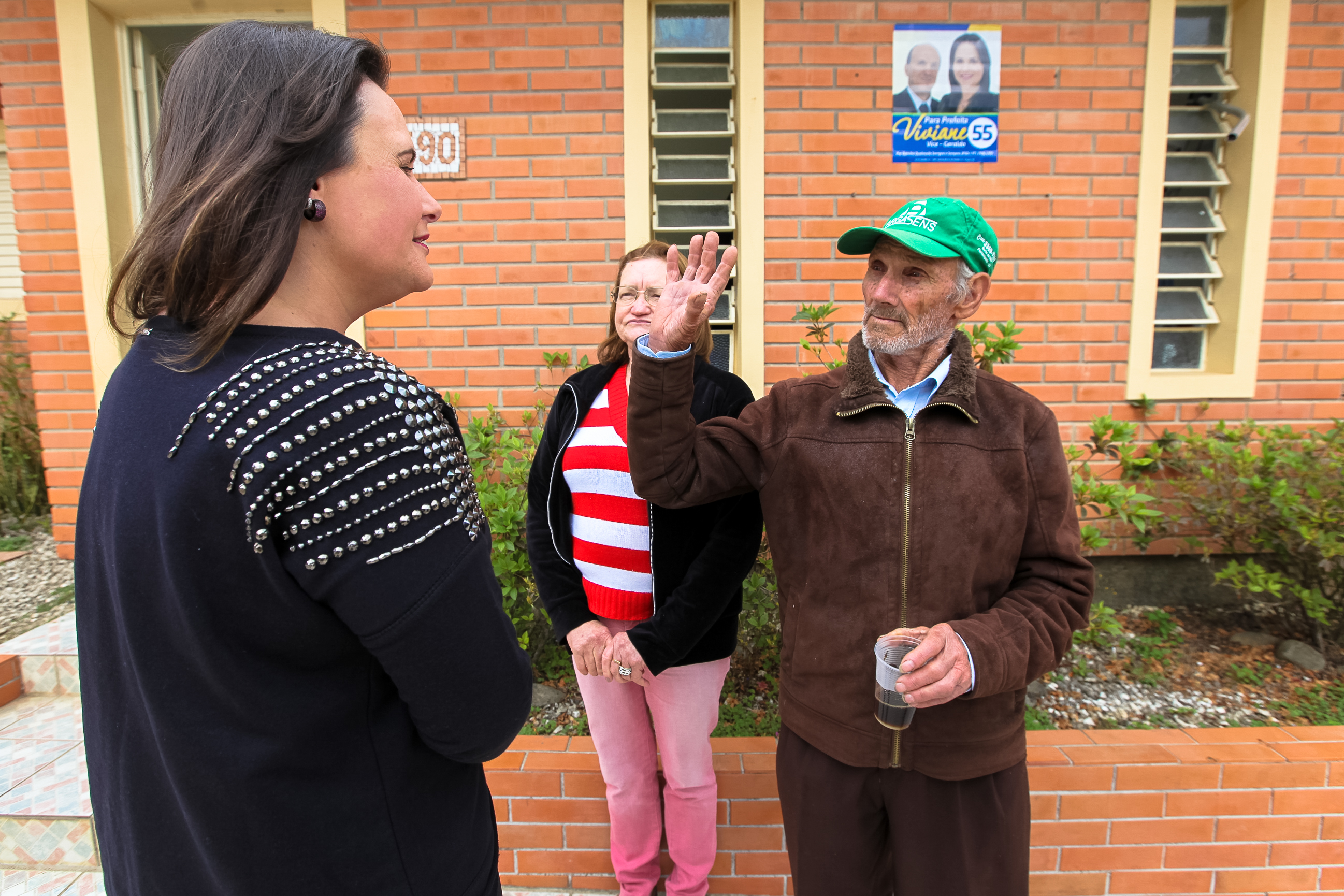 Eleições Municipais em Rancho Queimado.  Viviane Davoglio