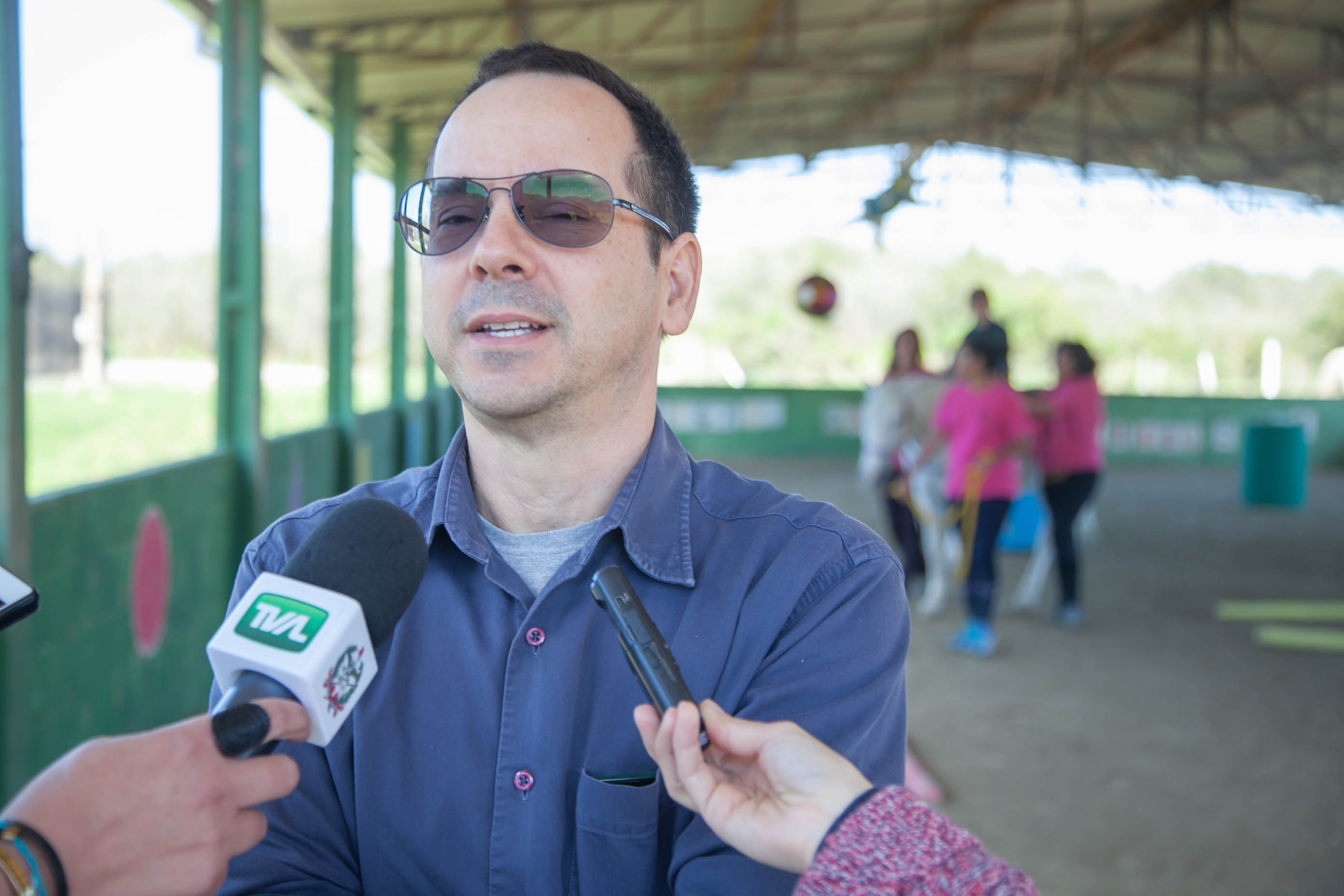 Hernan Terenzi, pai do Henrique - Equoterapia