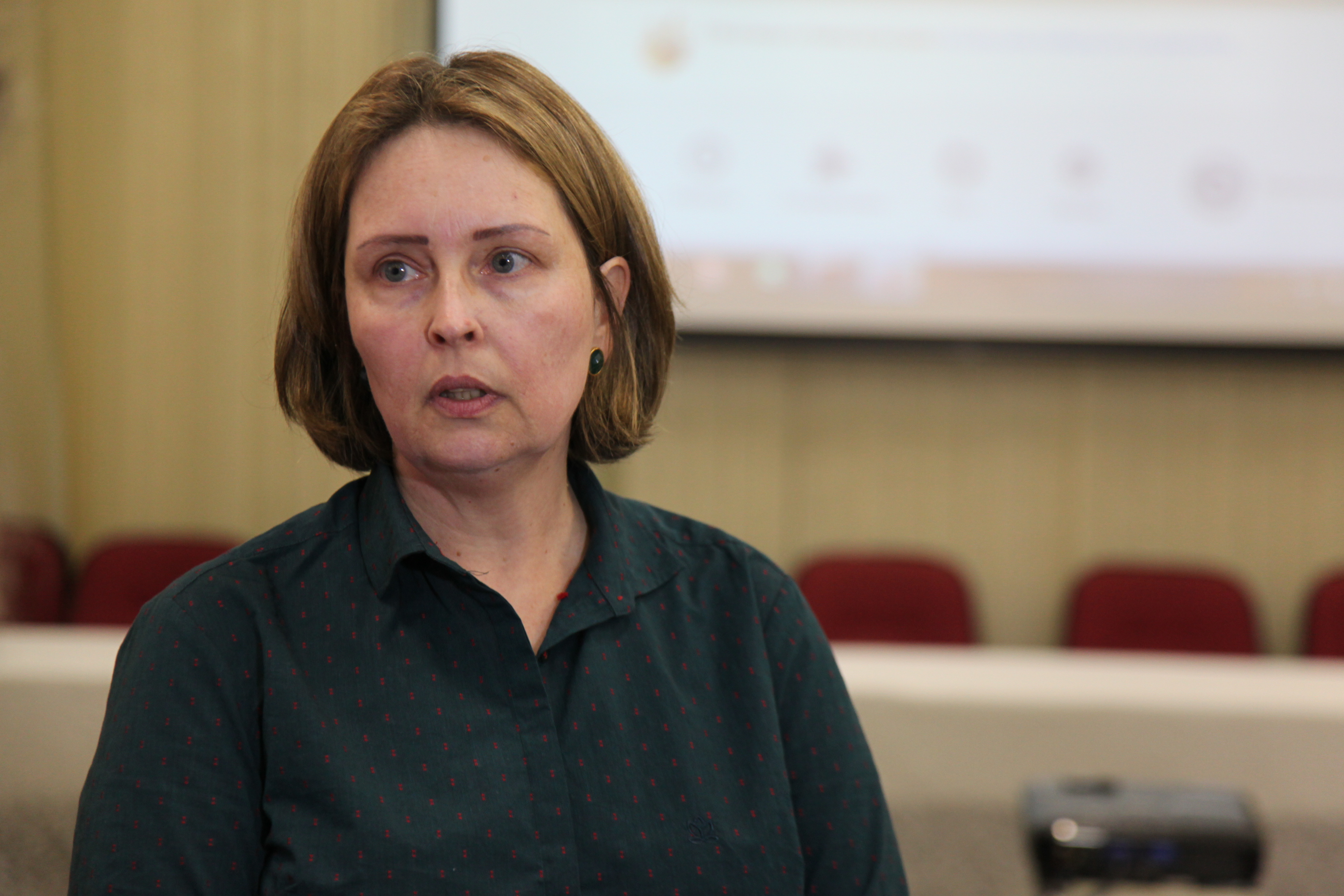 Ane Brandini -  Nutricionista da Secretaria de Educação.