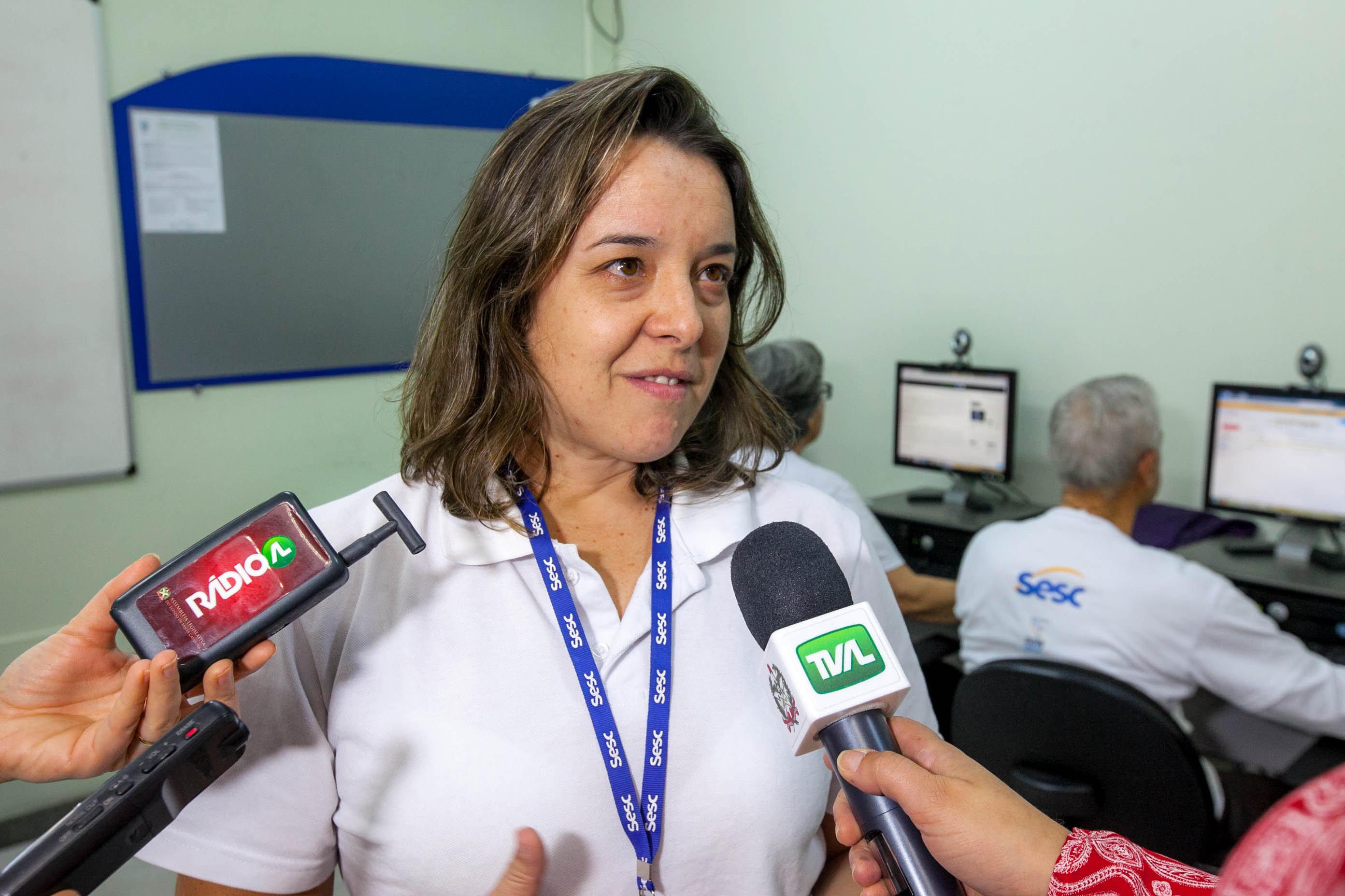 Elaine Cristina de Souza Medeiros, instrutora do projeto Idoso Empreendedor (Sesc) - 1º de Outubro se comemora o Dia do Idoso