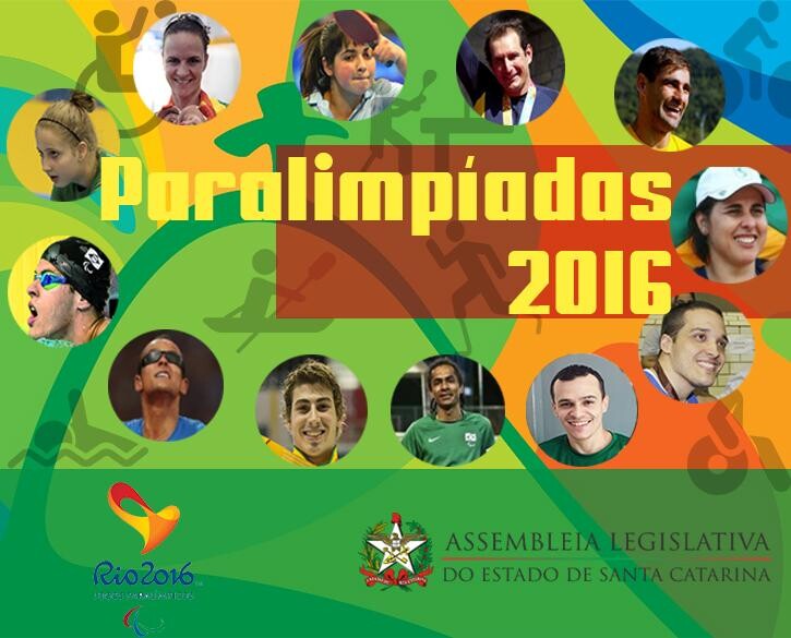 Atletas catarinenses na expectativa dos Jogos Paralímpicos Rio 2016