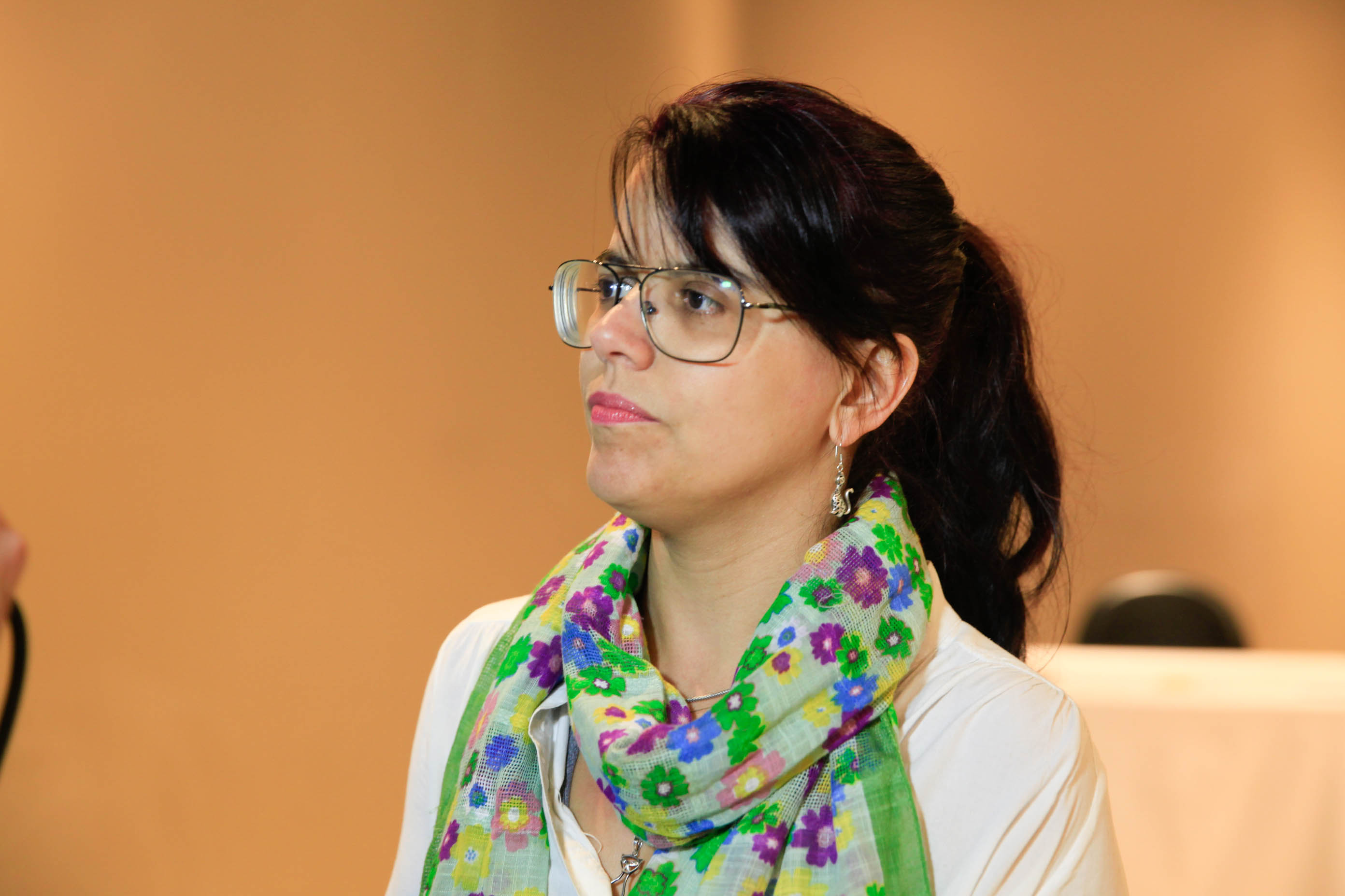 Outubro Rosa na OAB Cidadã. Yara Netto Muniz, professora de genética do curso de biologia, na UFSC.