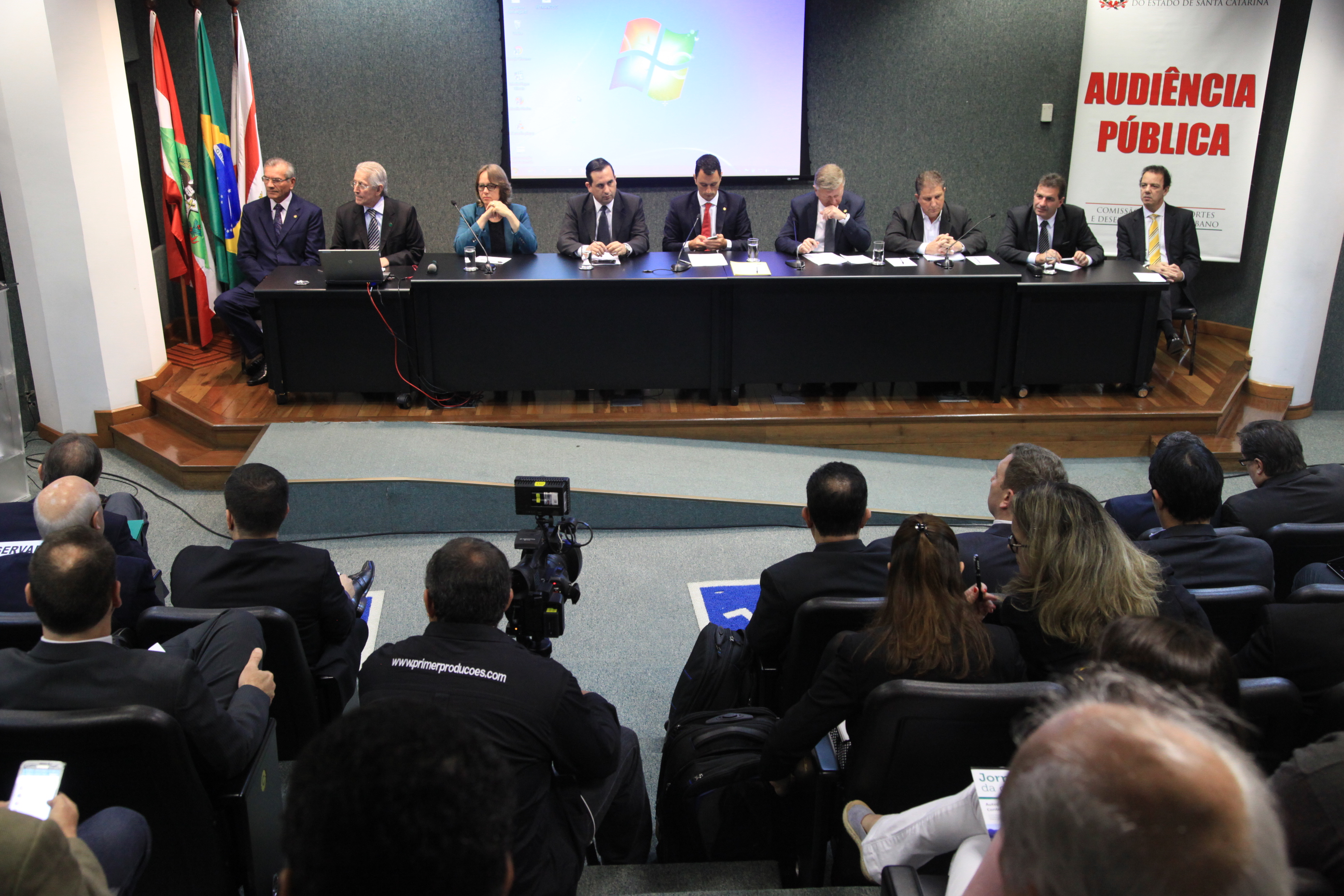 Audiência Pública  - Contorno Viário da Gd. Florianópolis e Duplicação da BR 470.