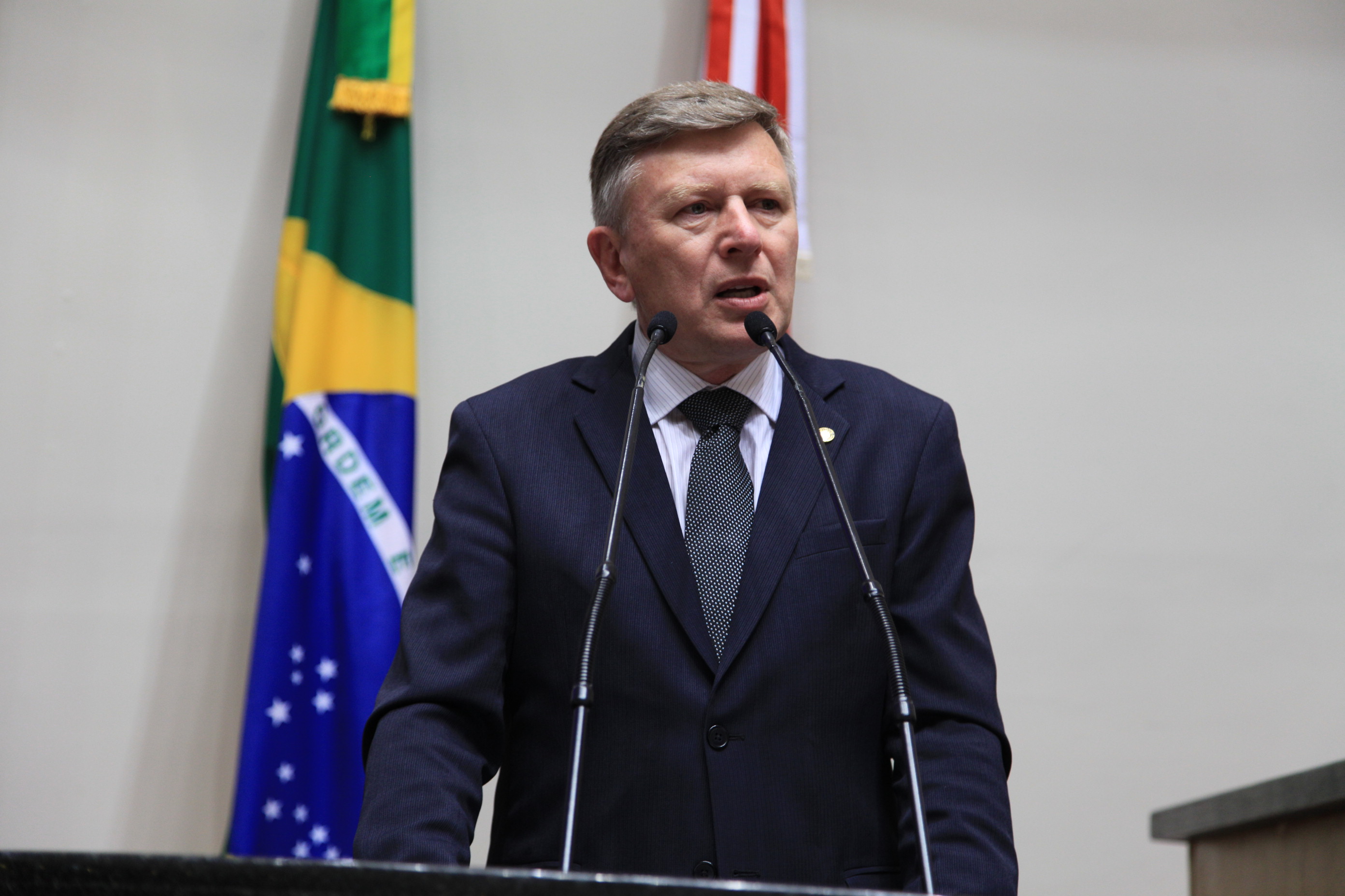 Sessão Ordinária. Deputado Milton Hobus (PSD) - Foto: Solon Soares/Agência AL.