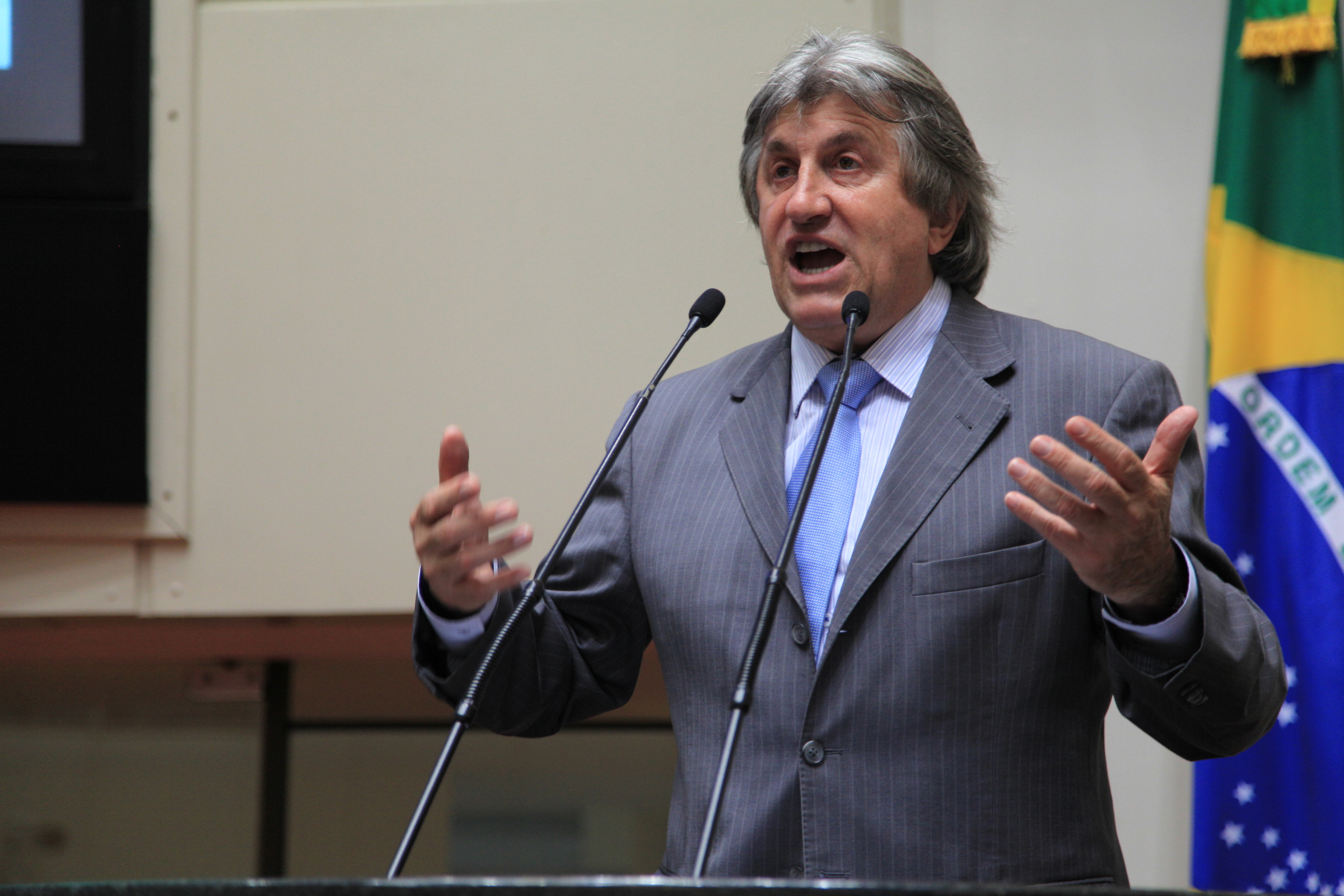 Sessão Ordinária. Deputado Leonel Pavan (PSDB) - Foto: Solon Soares/Agência AL.