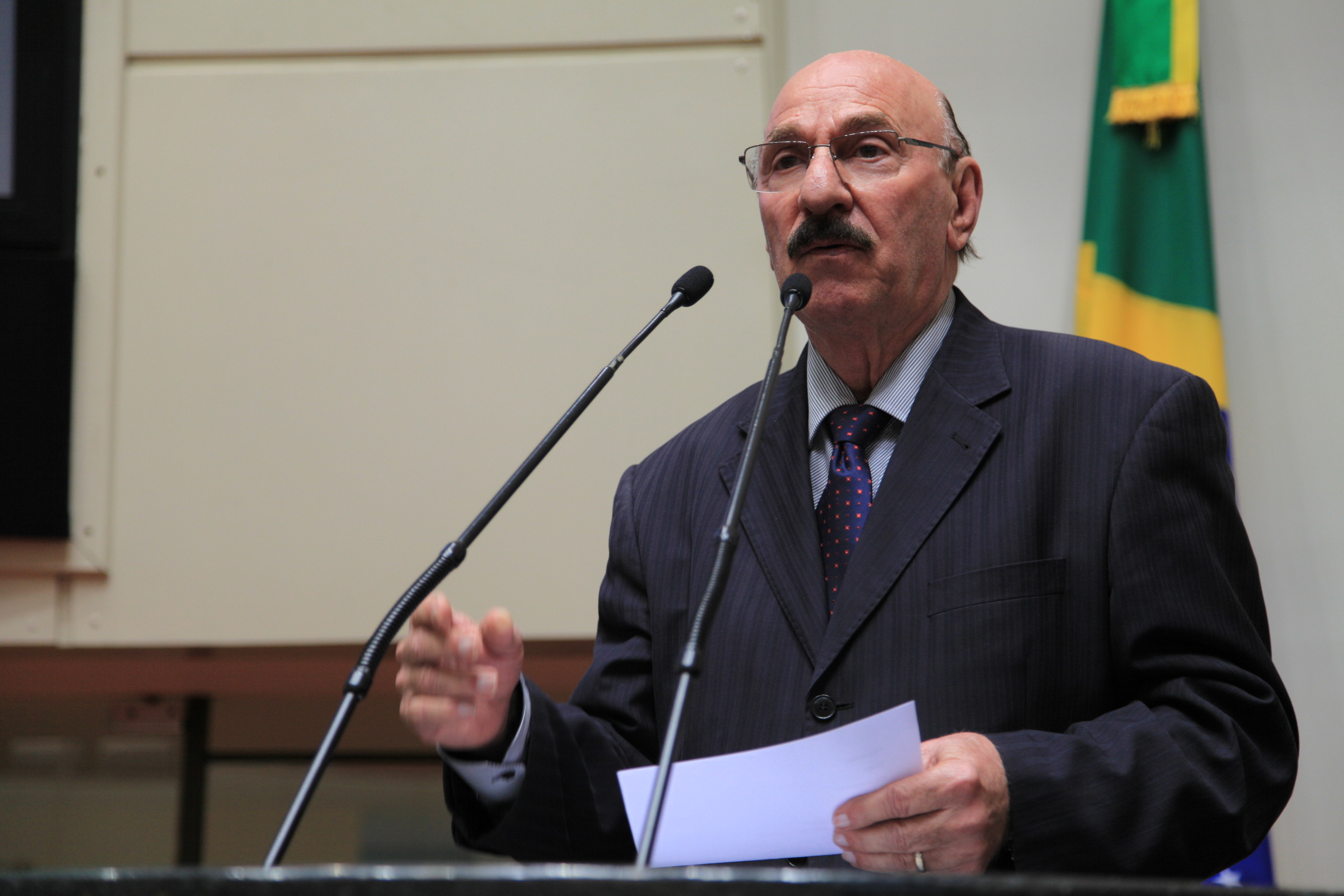 Sessão Ordinária. Deputado Manoel Mota (PMDB)  - Foto: Solon Soares/Agência AL.