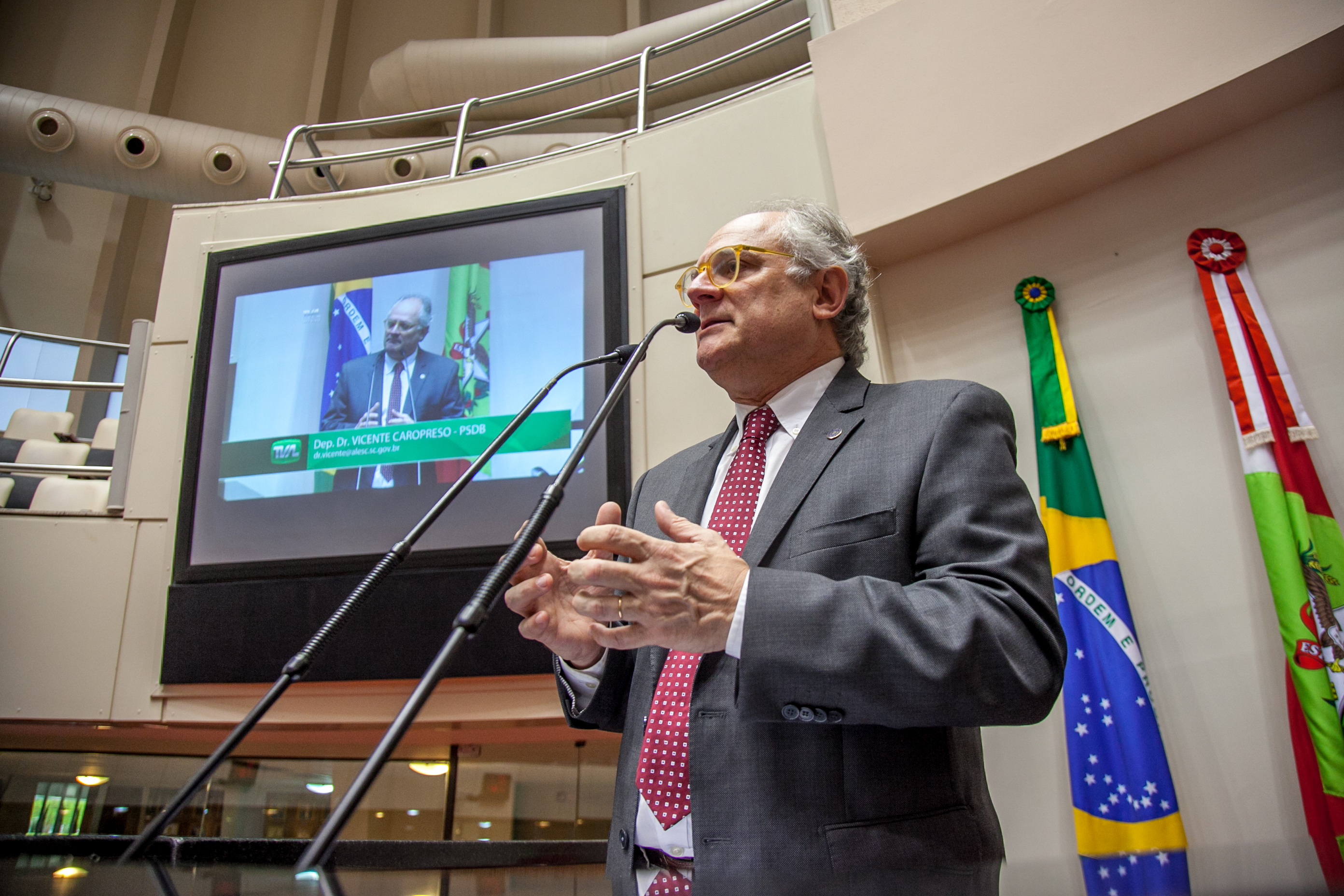 Deputado Vicente Caropreso (PSDB) - Sessão Ordinária