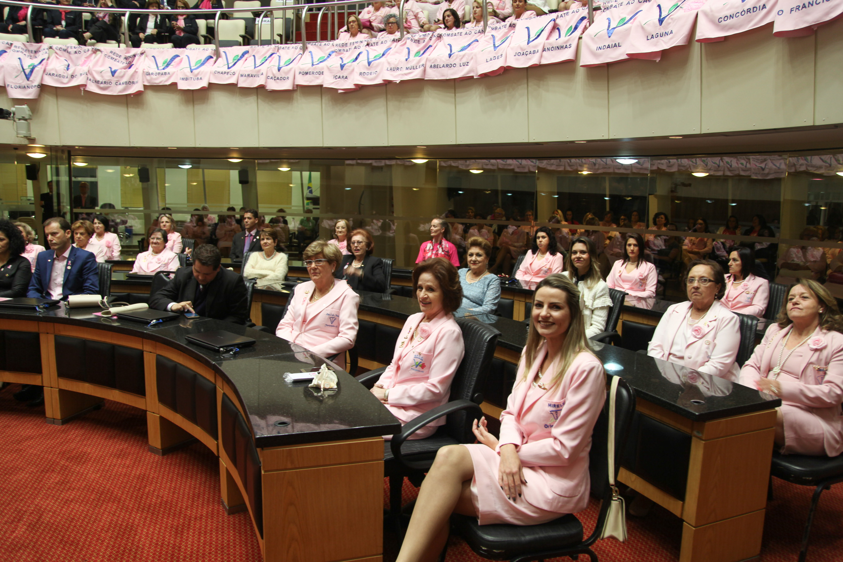 Sessão Especial em comemoração dos 55 anos de fundação da Rede Feminina de Combate ao Câncer - RFECC.