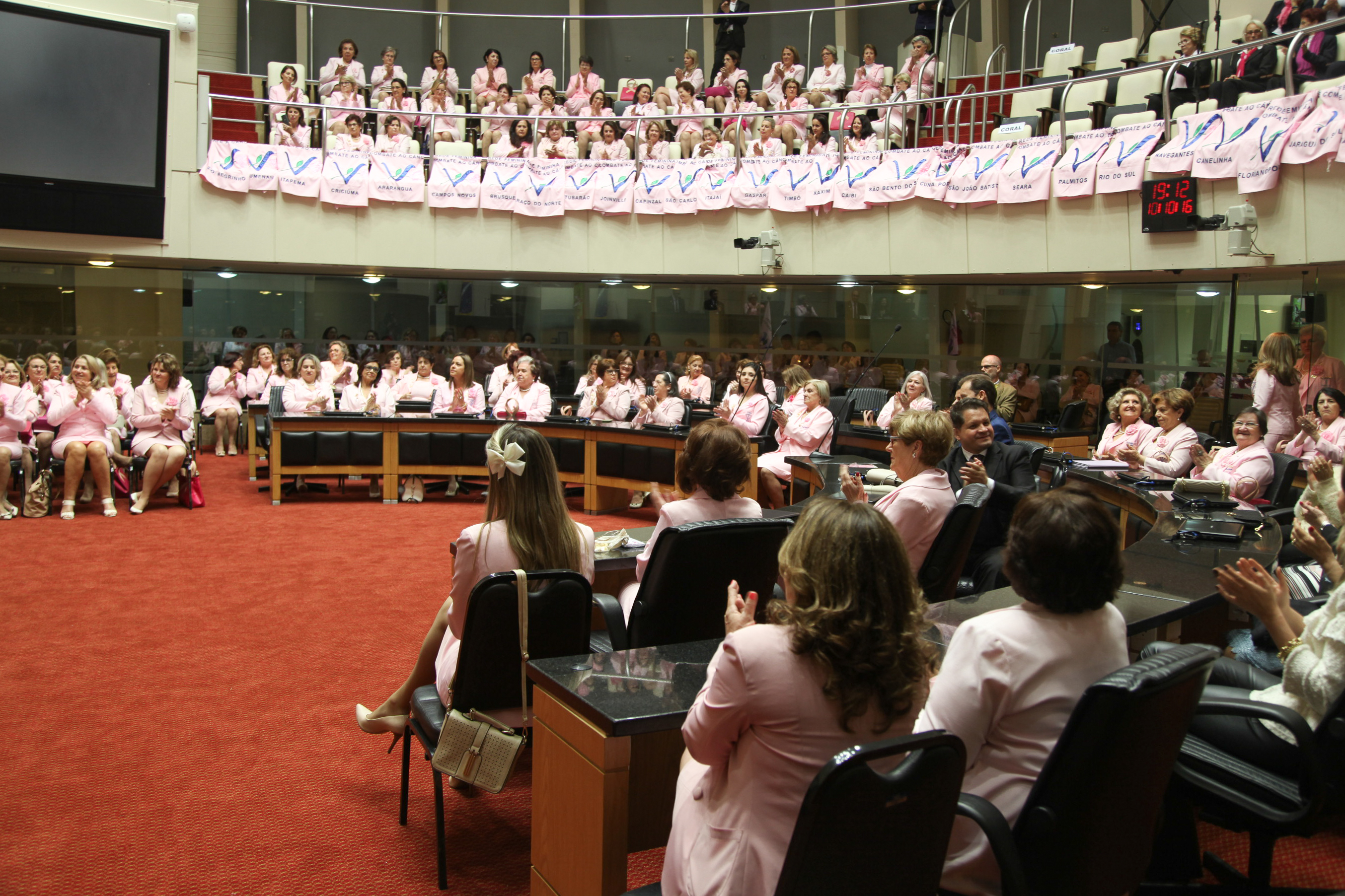 Sessão Especial em comemoração dos 55 anos de fundação da Rede Feminina de Combate ao Câncer - RFECC.