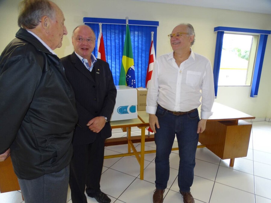 Hospital Misericórdia da Vila Itoupava recebeu os equipamentos, após intermediação do deputado Dr. Vicente. FOTO: Divulgação