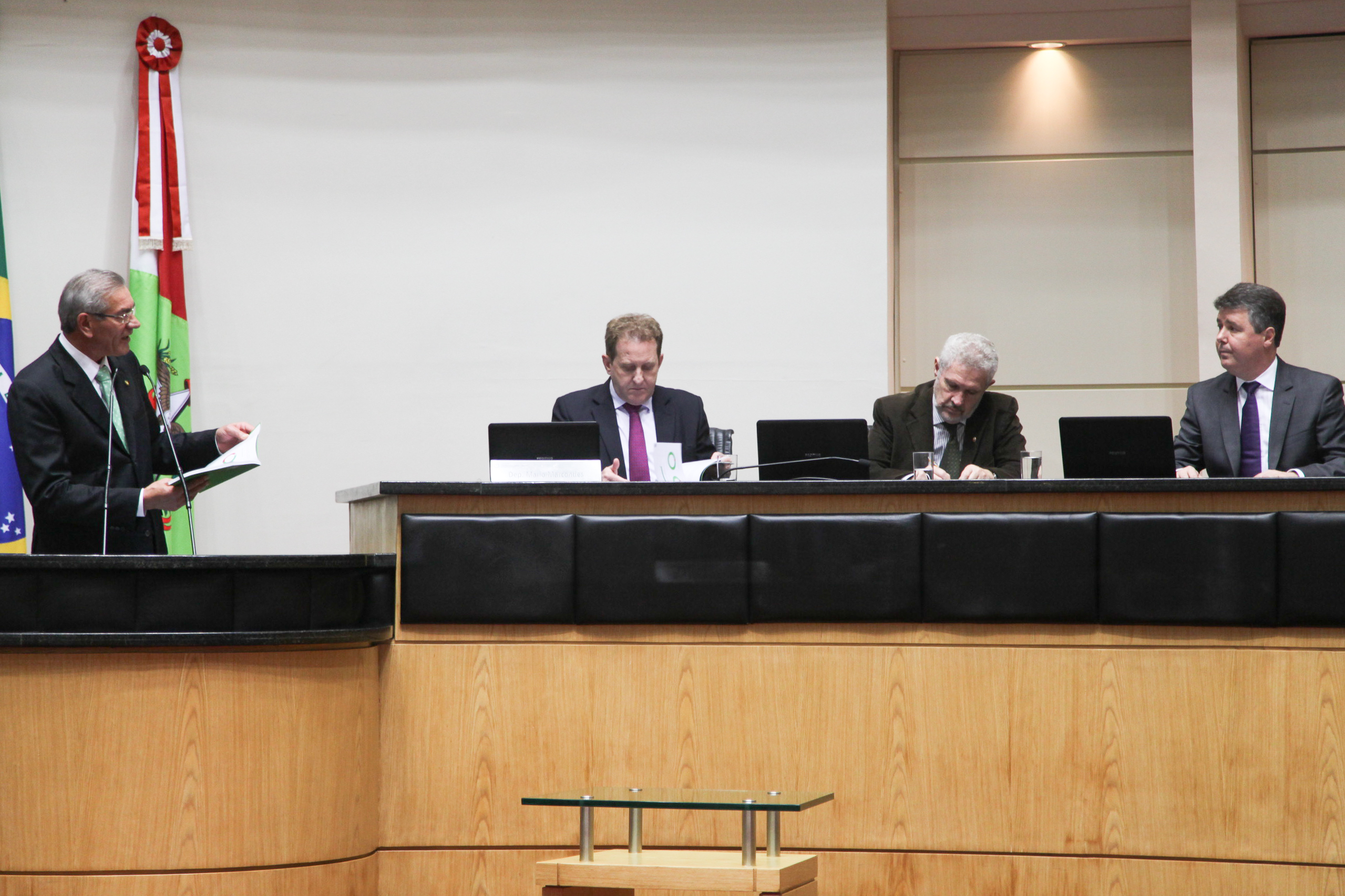 Sessão Especial - Apresentação do Relatório Anual de Atividades MPSC. Deputado Silvio Dreveck (PP)