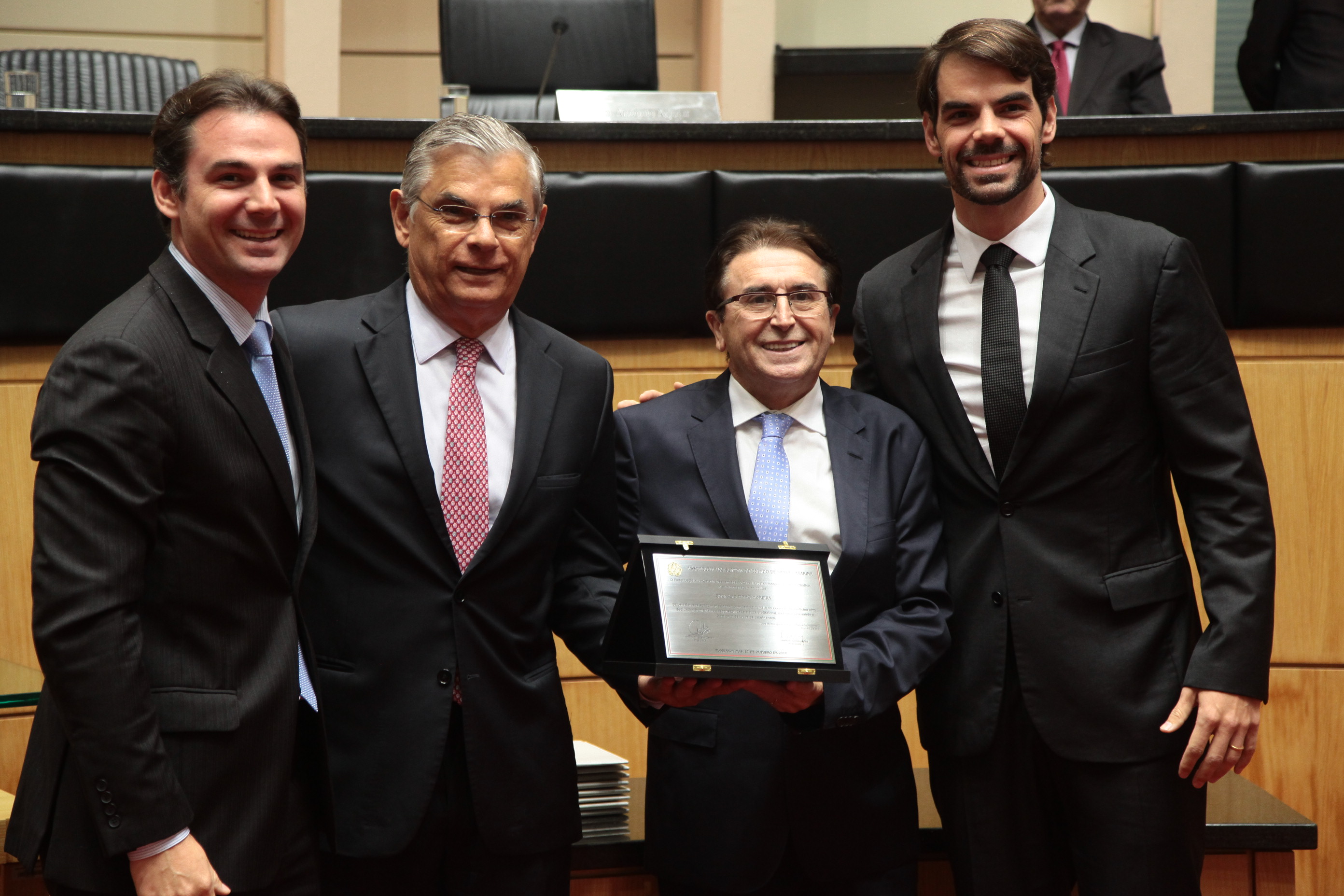 Homenageado Dr Antônio César Cavallazzi - Sessão Especial ao Dia do Médico.
