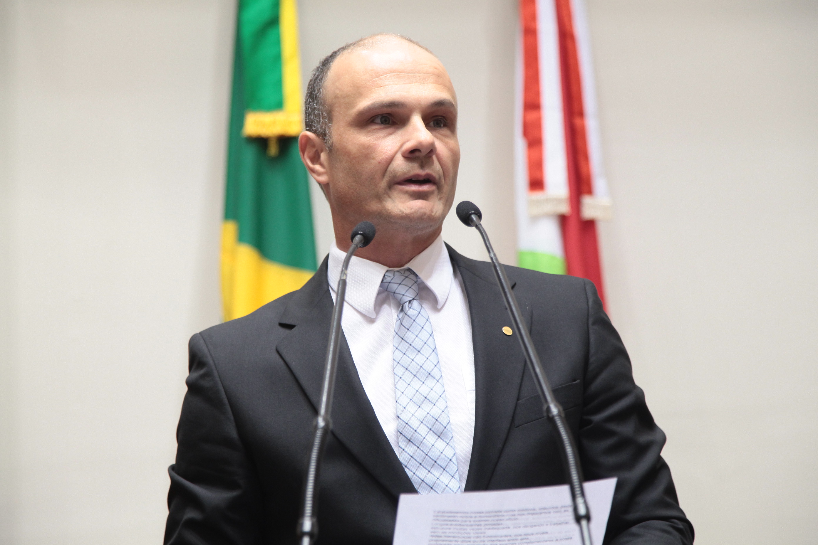 Doutor Rafael Klee, Presidente da Associação Catarinense de Medicina - Sessão Especial ao Dia do Médico.