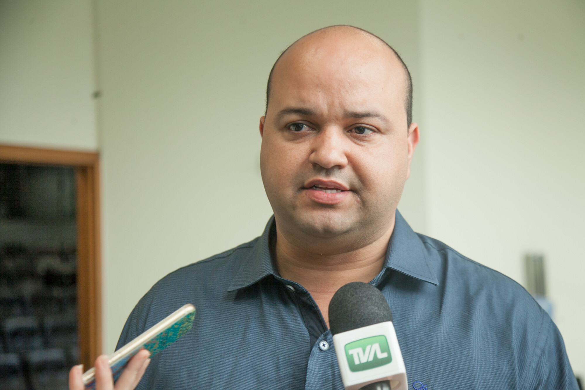 Presidente do Sinttel-SC, Rogério Soares