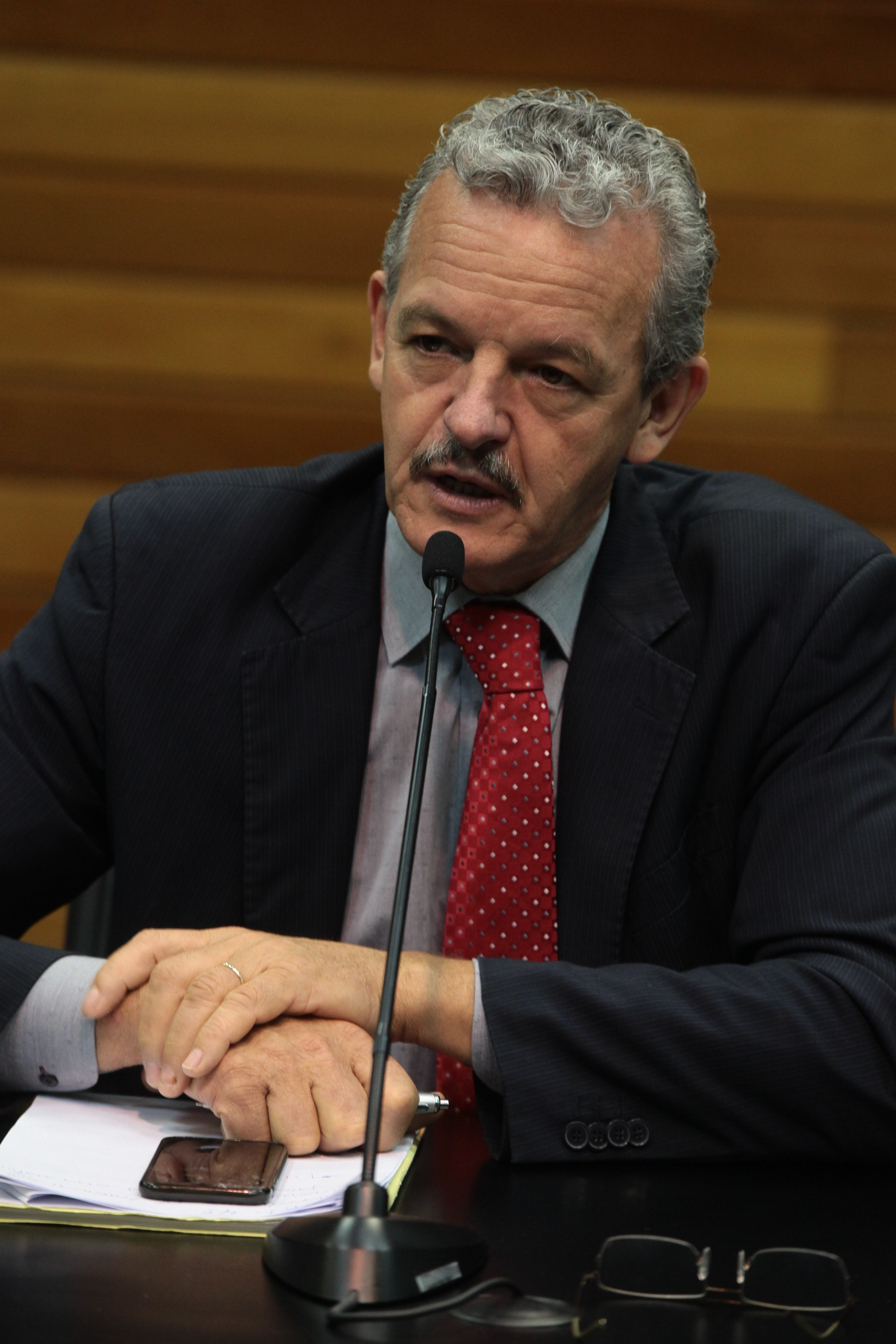 Deputado Dirceu Dresch (PT) - Comissão de Finanças e Tributação. Foto: Fábio Queiroz / Agência AL