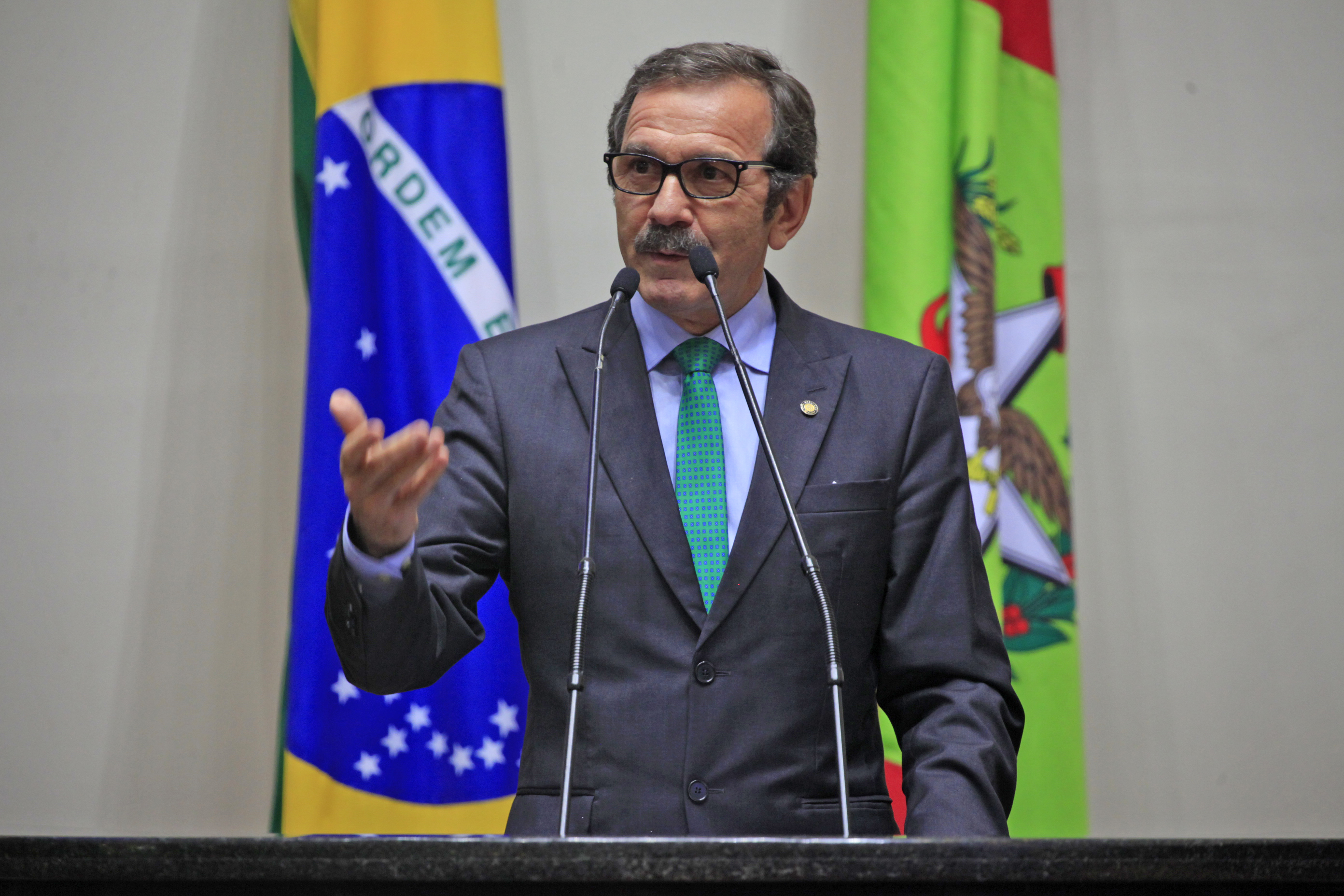 Deputado Srafim Venzon (PSDB). Sessão Ordinária. Foto: Fábio Queiroz / Agência AL