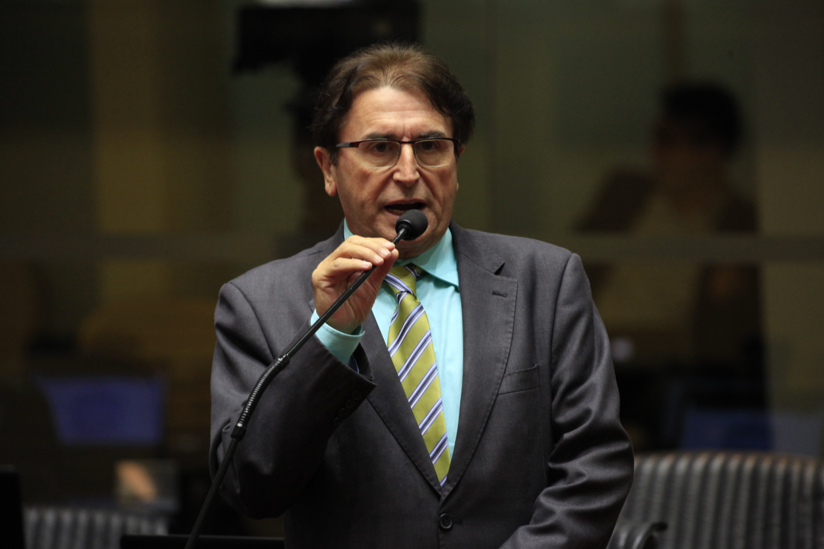 Deputado Antônio Aguiar (PMDB). Sessão Ordinária. Foto: Fábio Queiroz / Agência AL