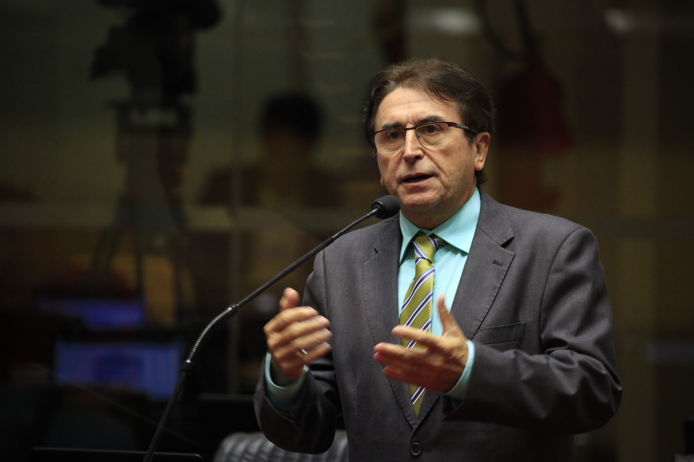 Deputado Antônio Aguiar (PMDB). Sessão Ordinária. Foto: Fábio Queiroz / Agência AL
