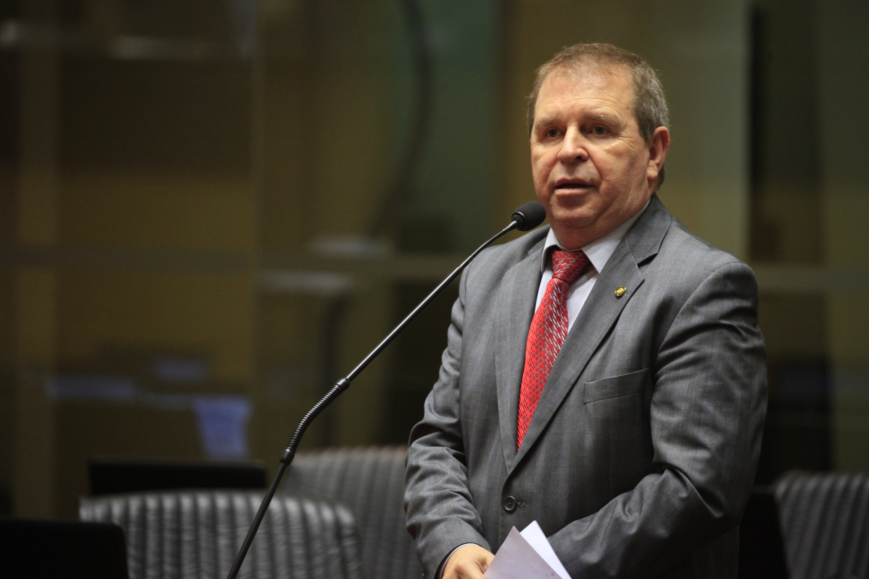 Deputado Maurício Eskudlark (PR). Sessão Ordinária. Foto: Fábio Queiroz / Agência AL